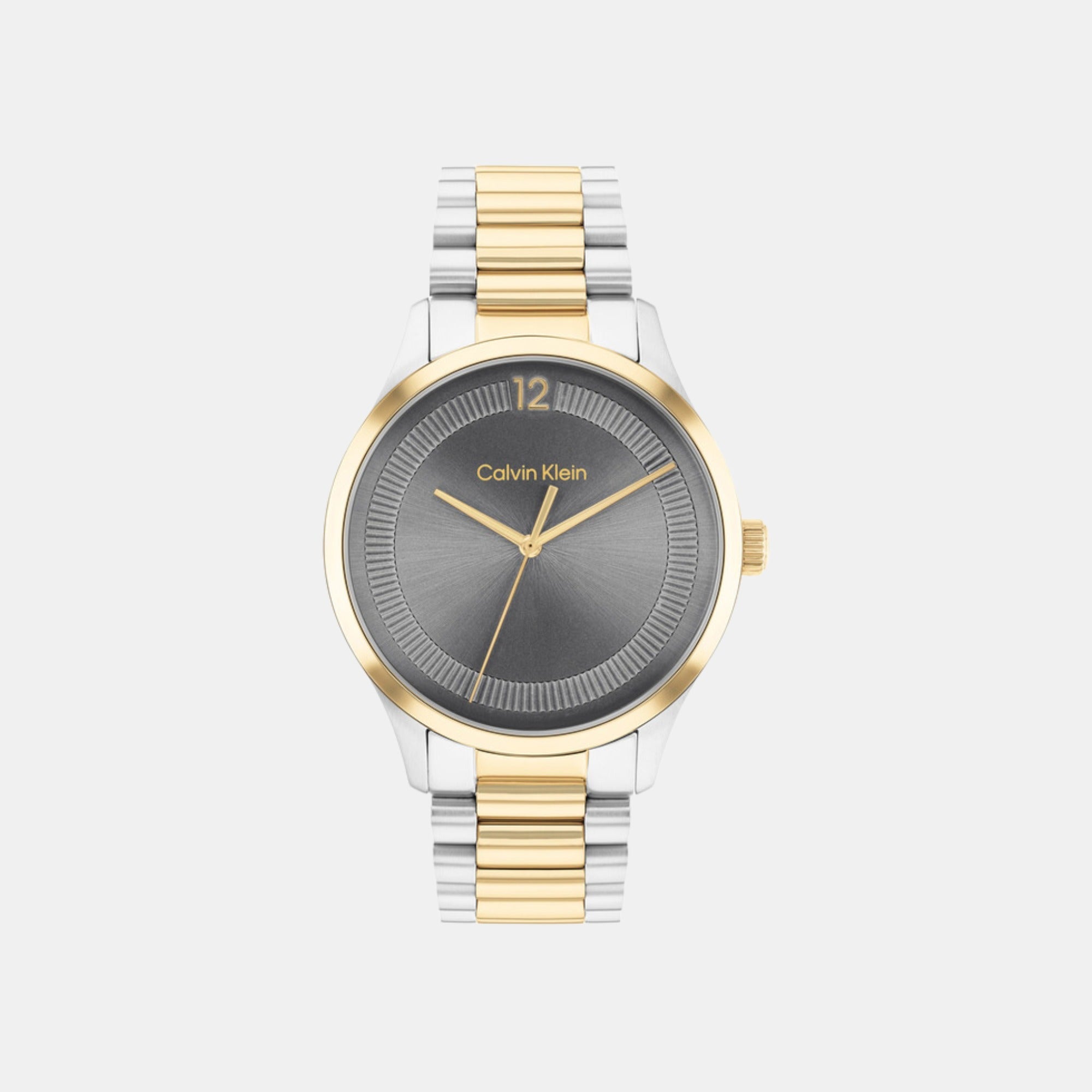 Calvin Klein Ck Iconic Men Quartz Black Dial Analog Stainless Steel Watch 25200226
