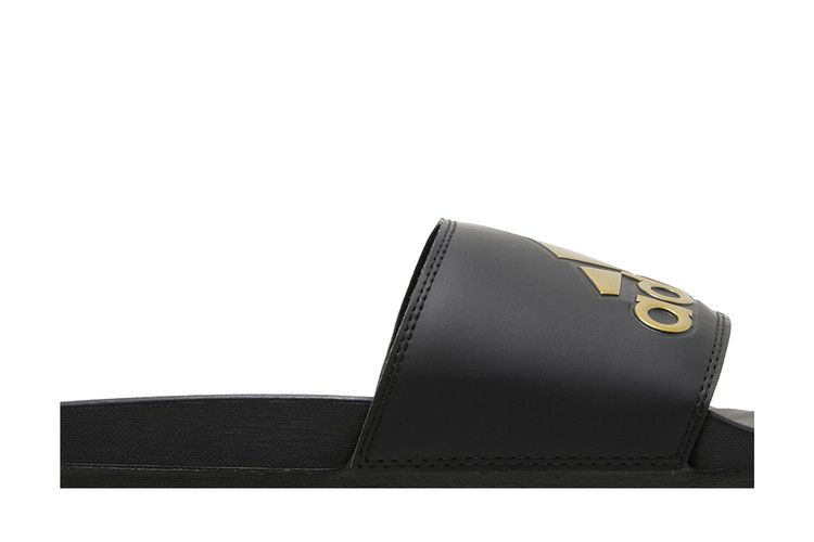 Yeezy adidas Adilette Comfort Slides Core Black Gold Metallic - view 2