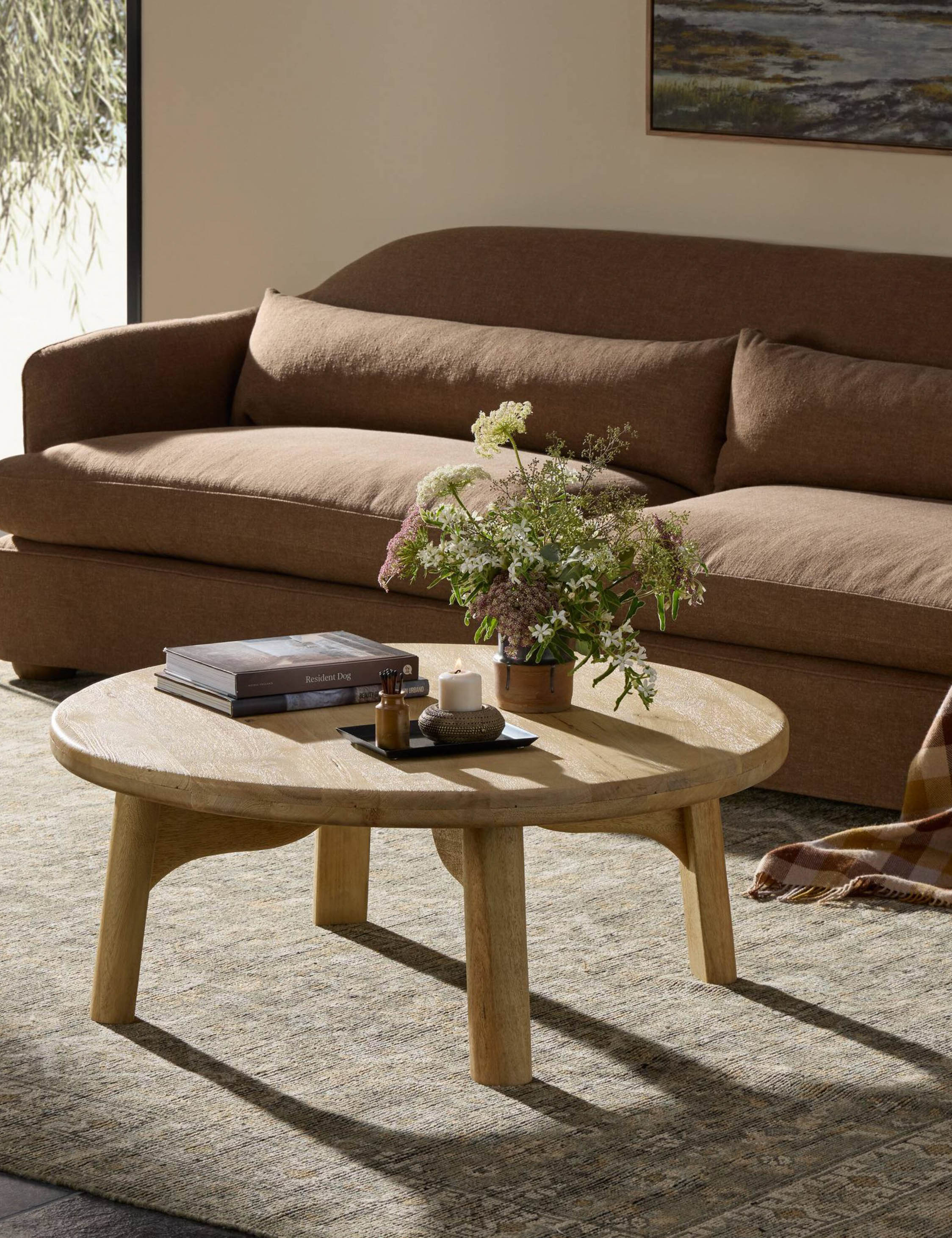 Lulu and Georgia Coleridge Round Coffee Table - view 2