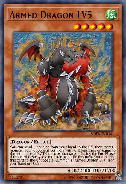 Yu-Gi-Oh! Armed Dragon LV5 - SD1-EN006 - Common - 1st Edition