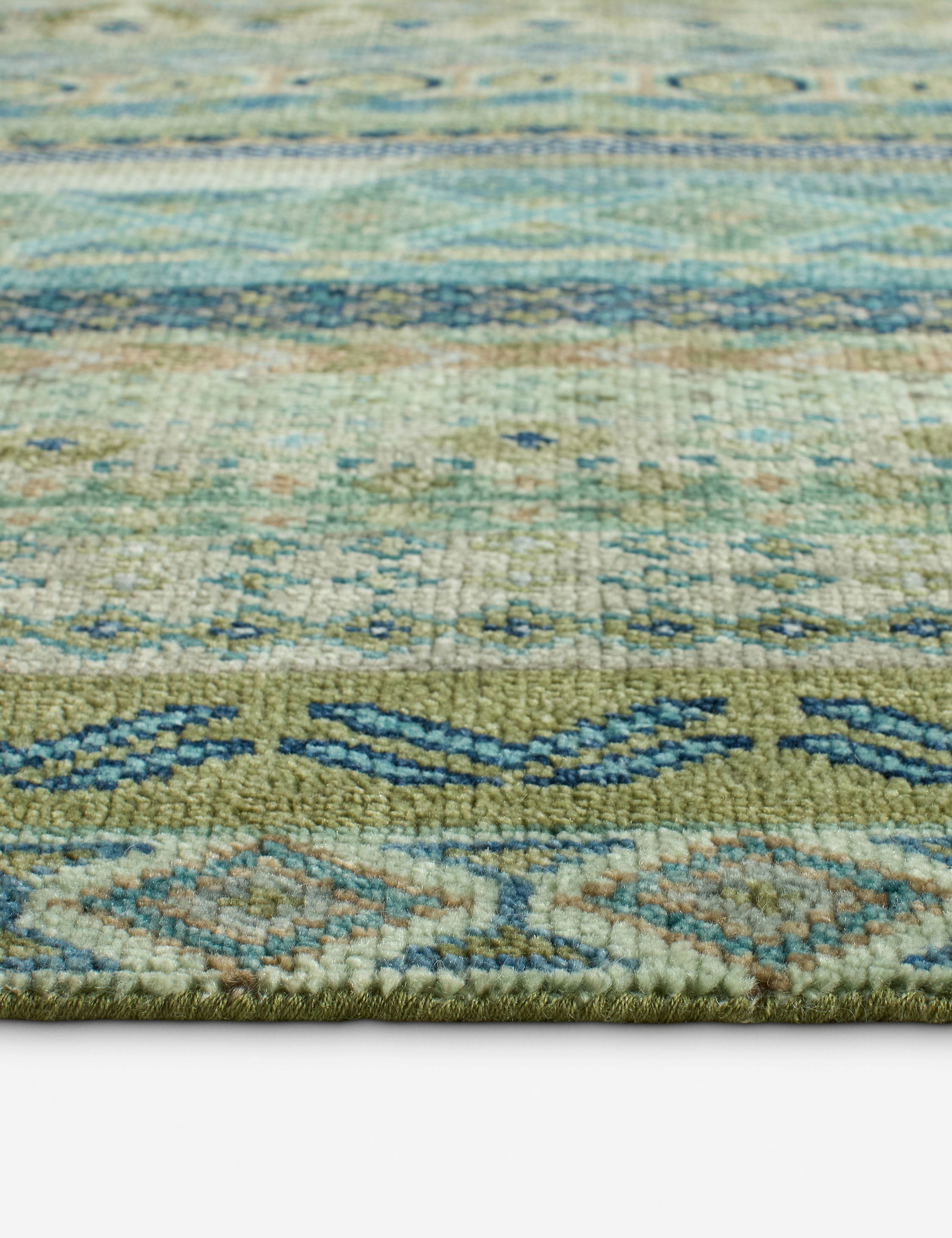 Lulu and Georgia Sufyan Hand-Knotted Wool Rug - view 7