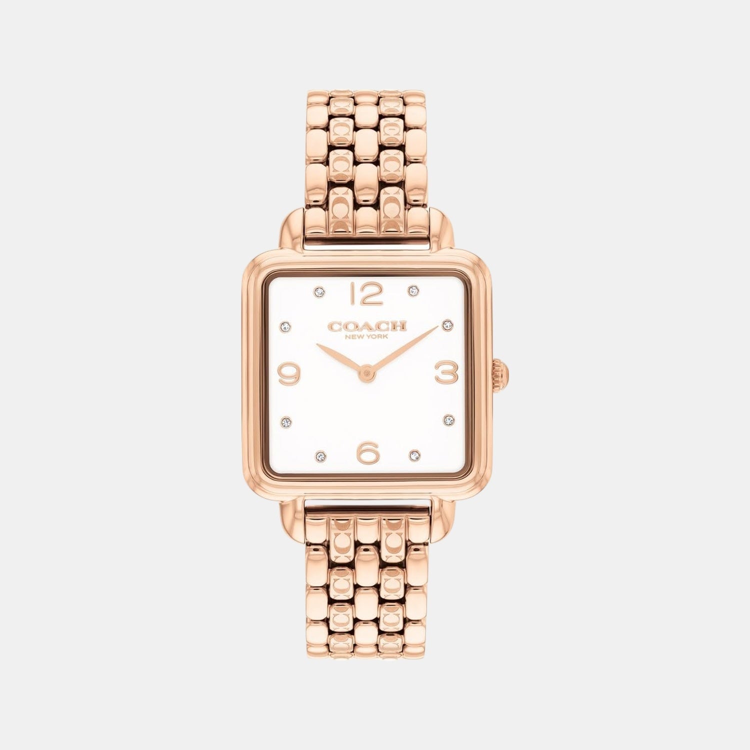Coach Cass Women Quartz White Dial Analog Stainless Steel Watch 14504532