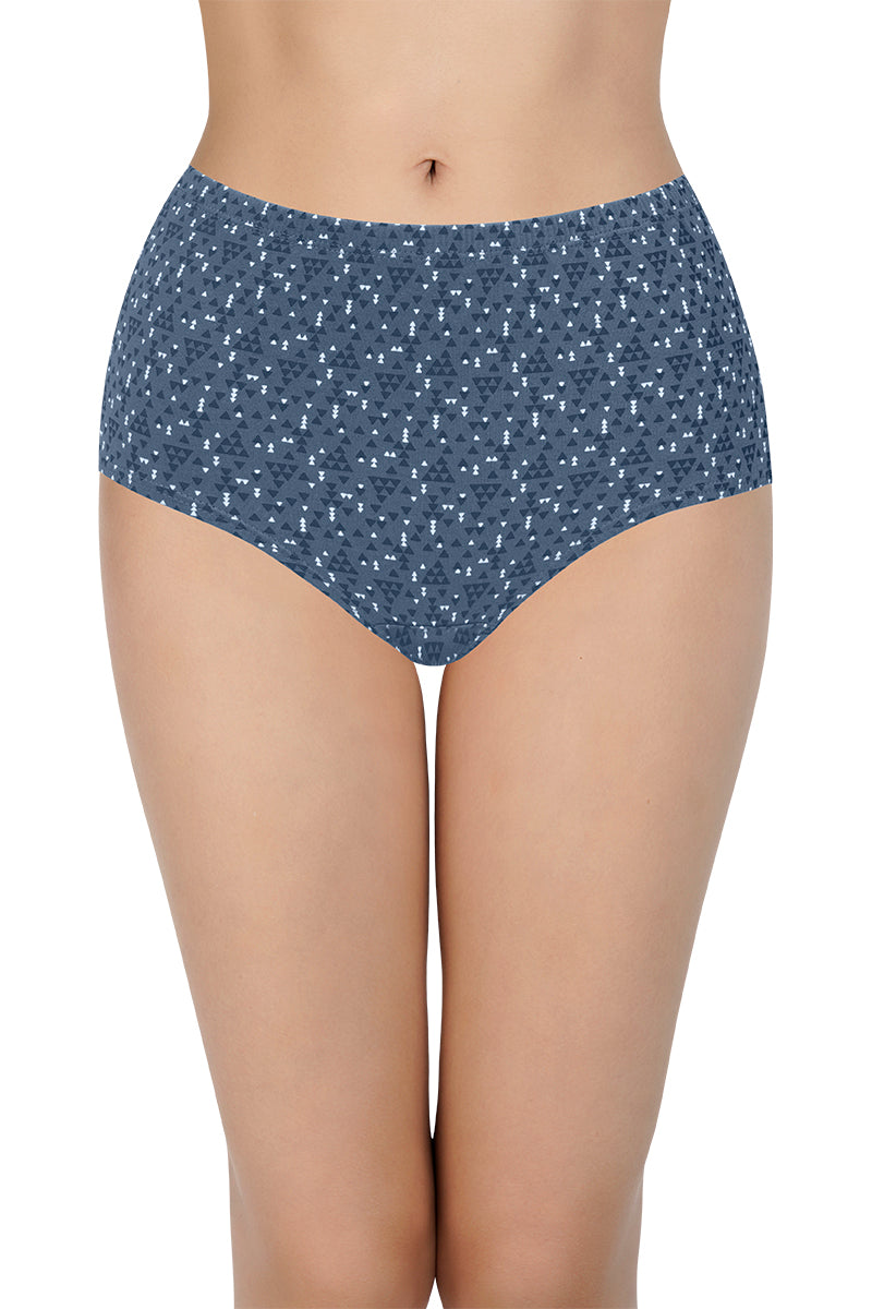 every de 100% Cotton Full Brief Panty Pack (Pack of 3) - D028 - Multi - view 2