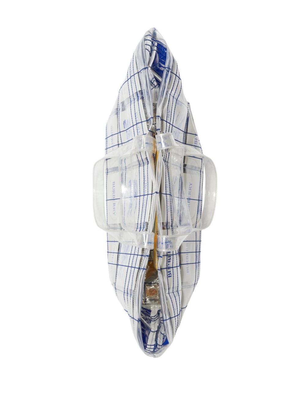 Burberry EKD logo-tag Transparent Tote Bag - view 2