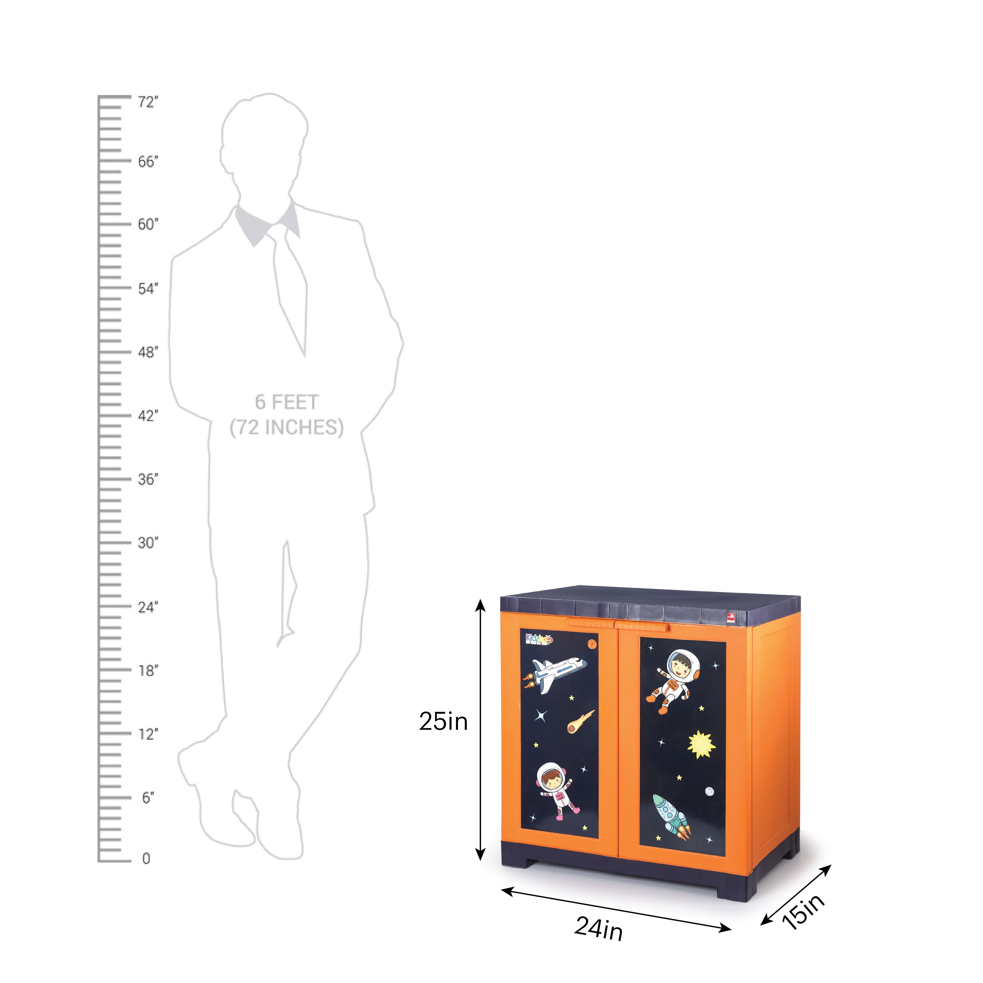 Cello Mini Marvel Kids Cupboard - view 14