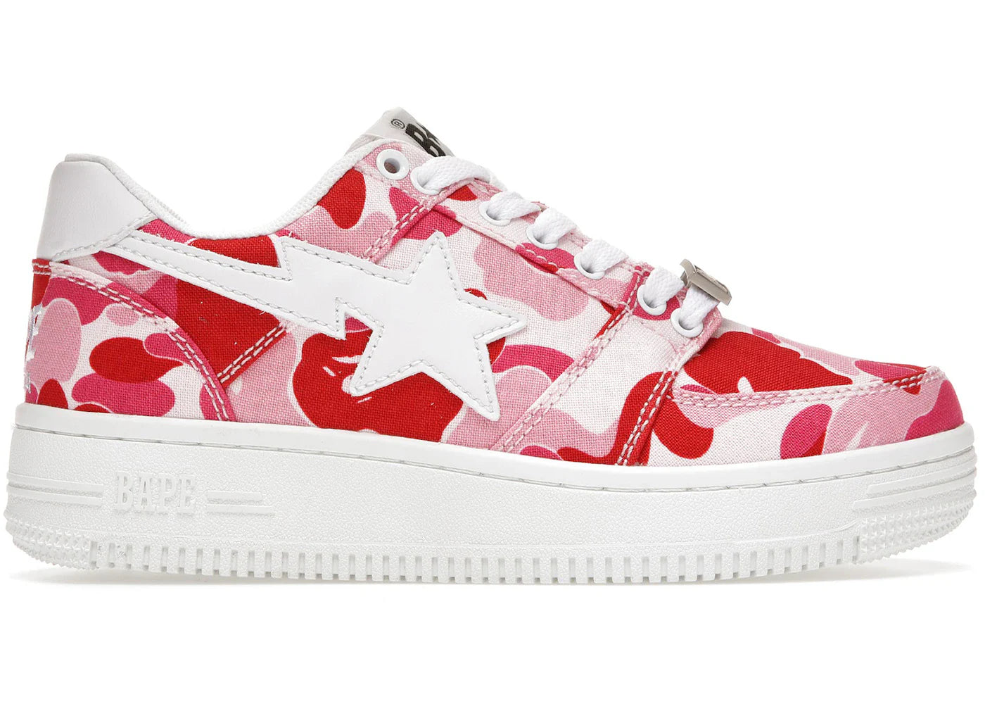 A Bathing Ape Bape Sta Low ABC Camo 20th Anniversary Pink