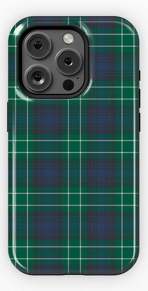 Casetry Dark Plaid | Kitty and Vibe Holiday Case - view 3