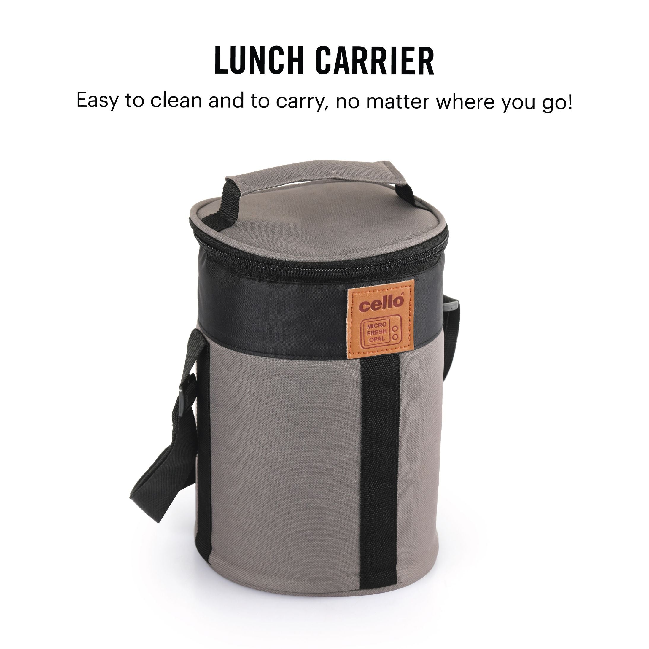 Cello Bubble Drop Opalware Lunch Box with Jacket - view 6