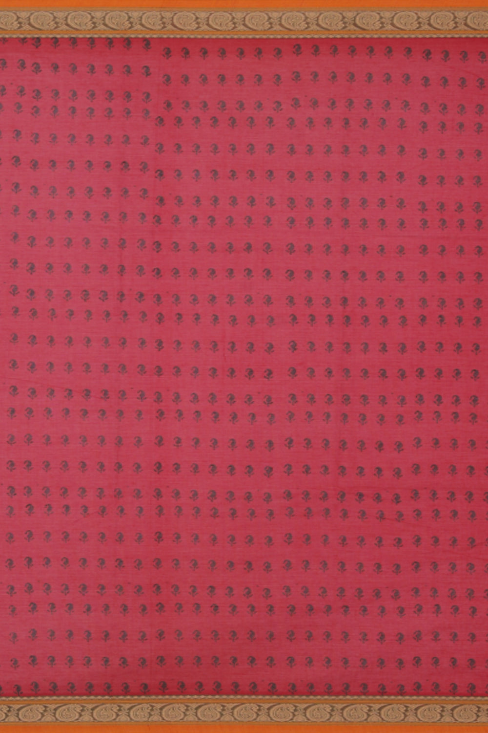 Kalanjali Ethnics Hand block printed cotton saree - view 5
