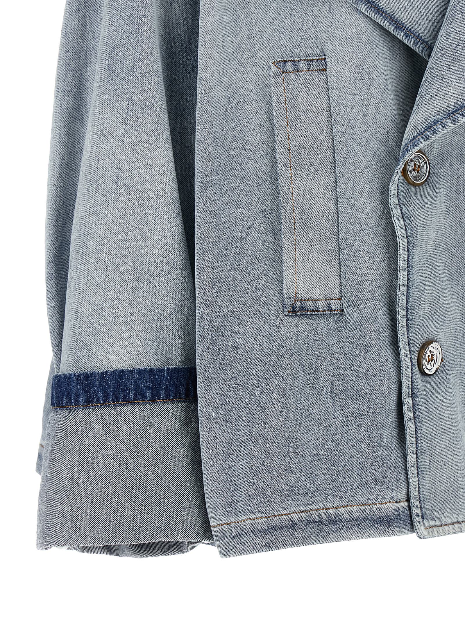 Mm6 Maison Margiela Double-breasted Jacket – 100% cotton - view 4