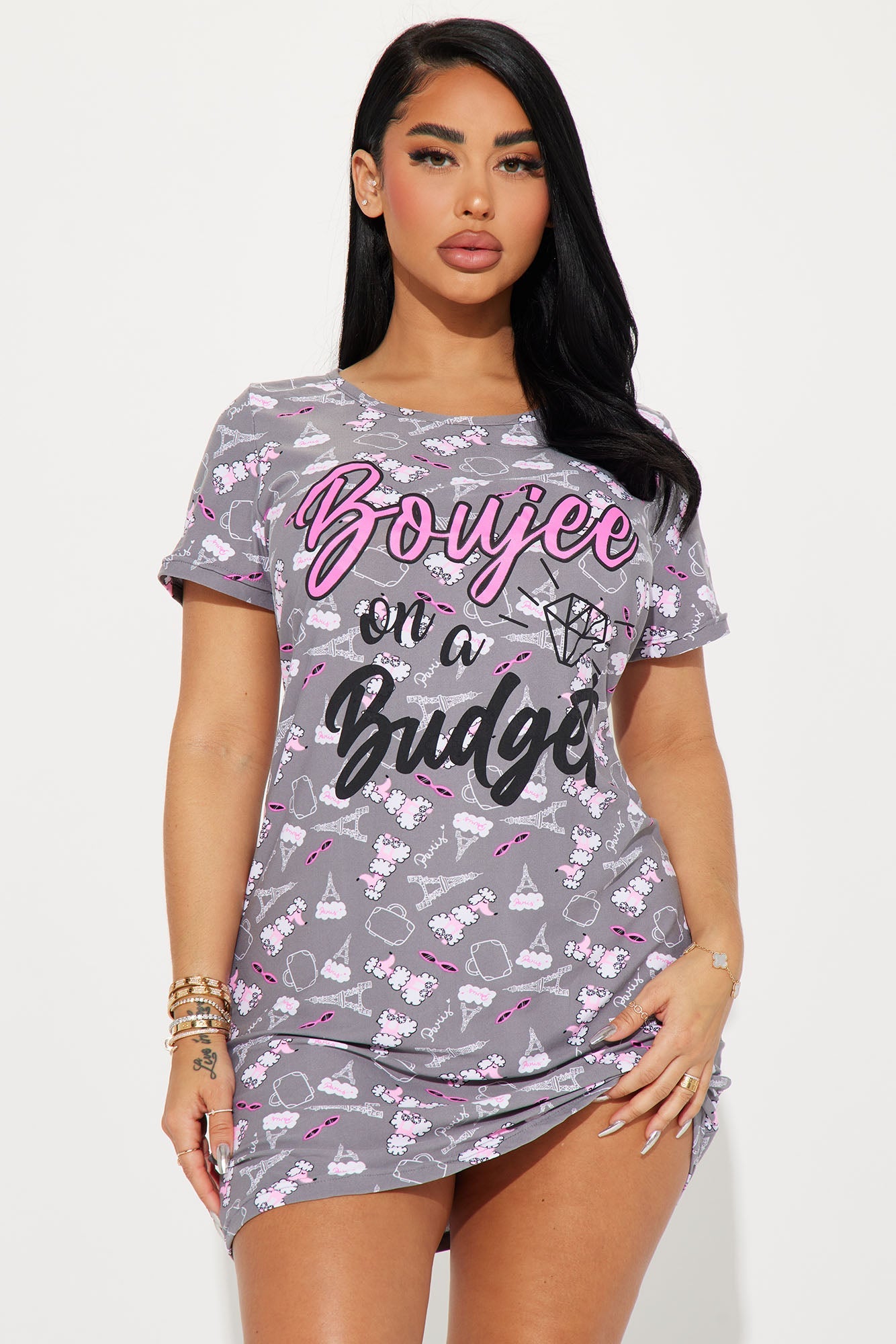 BlackTree Budget PJ Sleep Shirt