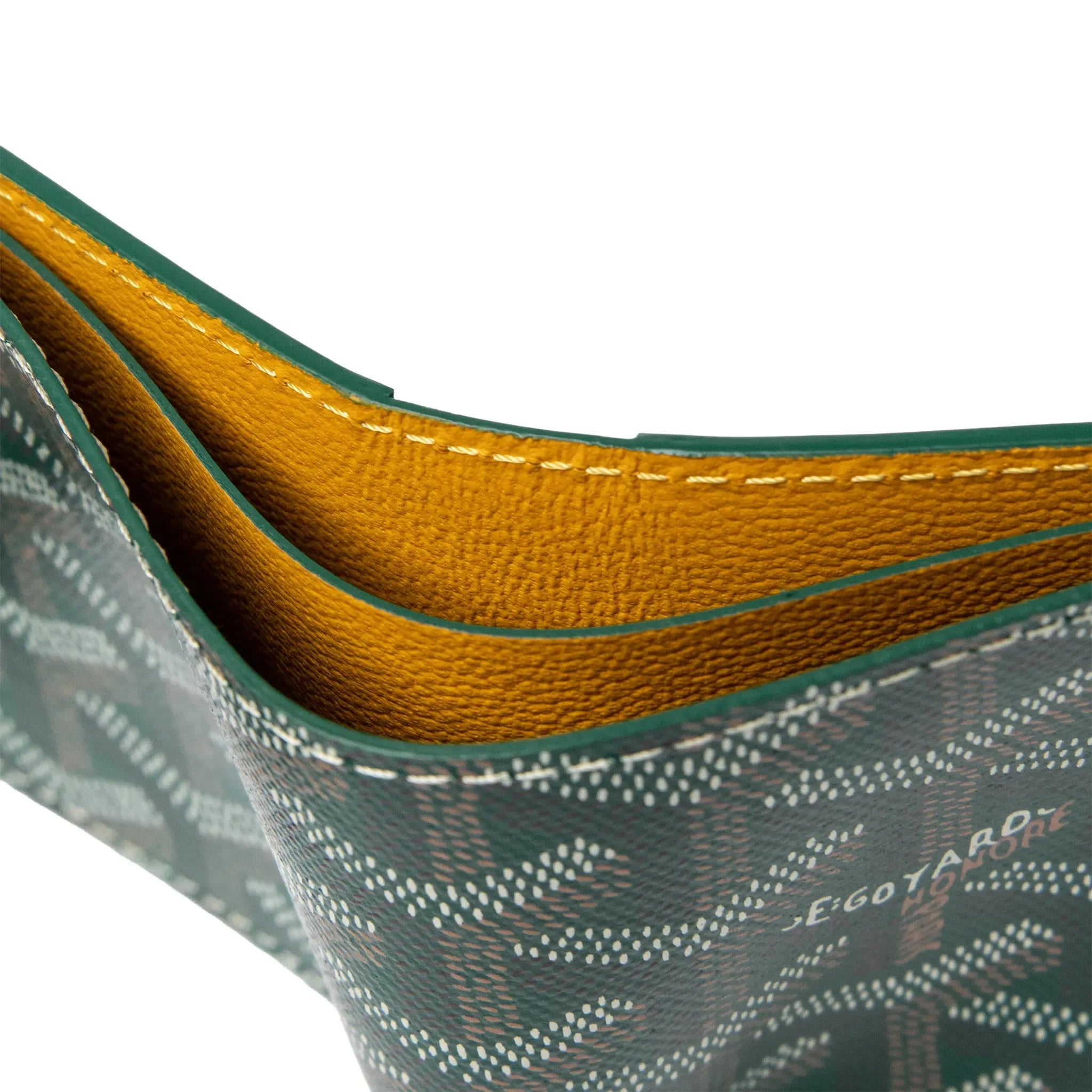 Goyard Victoire Green Wallet - view 6