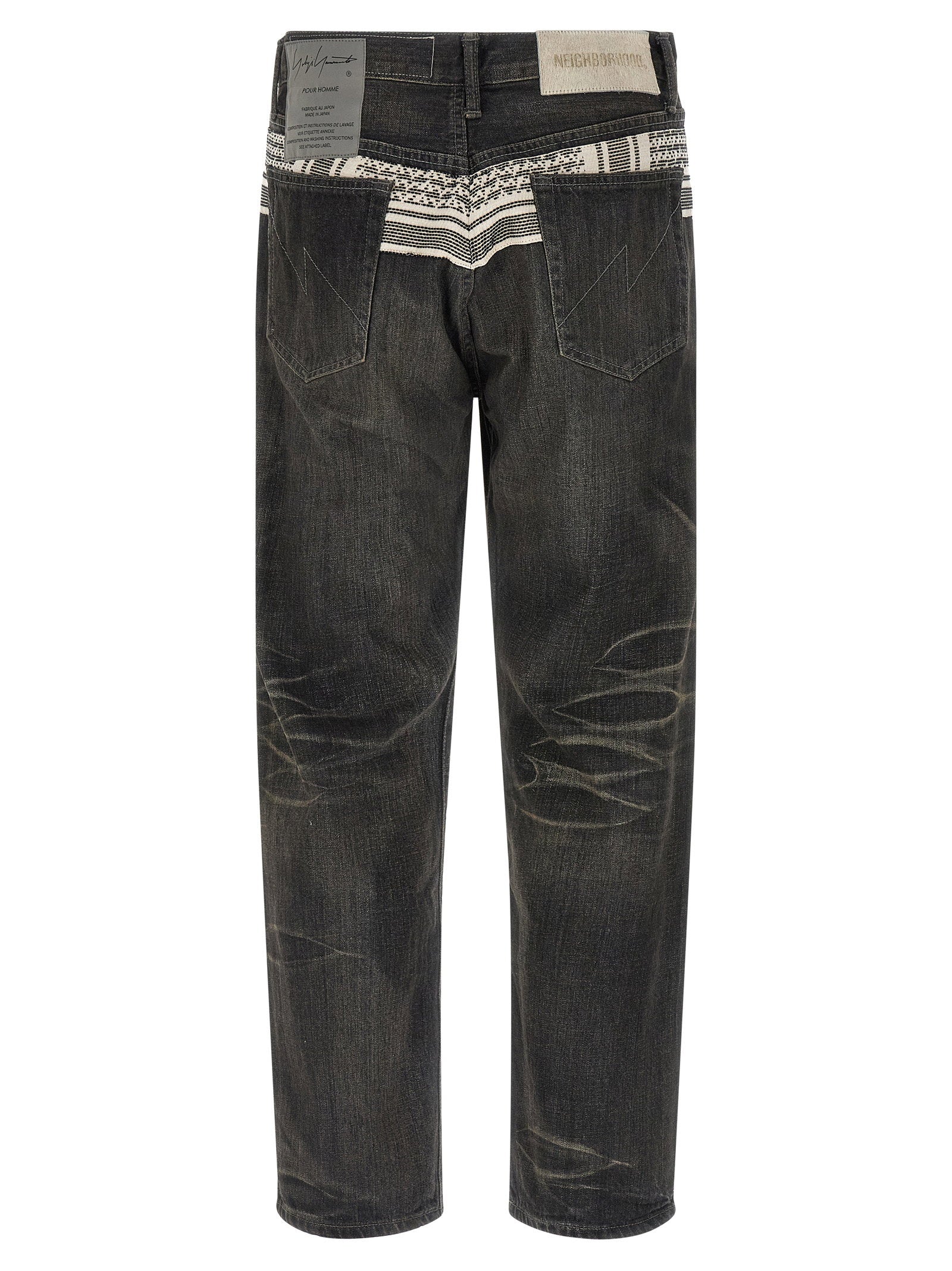 Yohji Yamamoto Savege Denim Jeans × Nh – 100% cotton - view 2