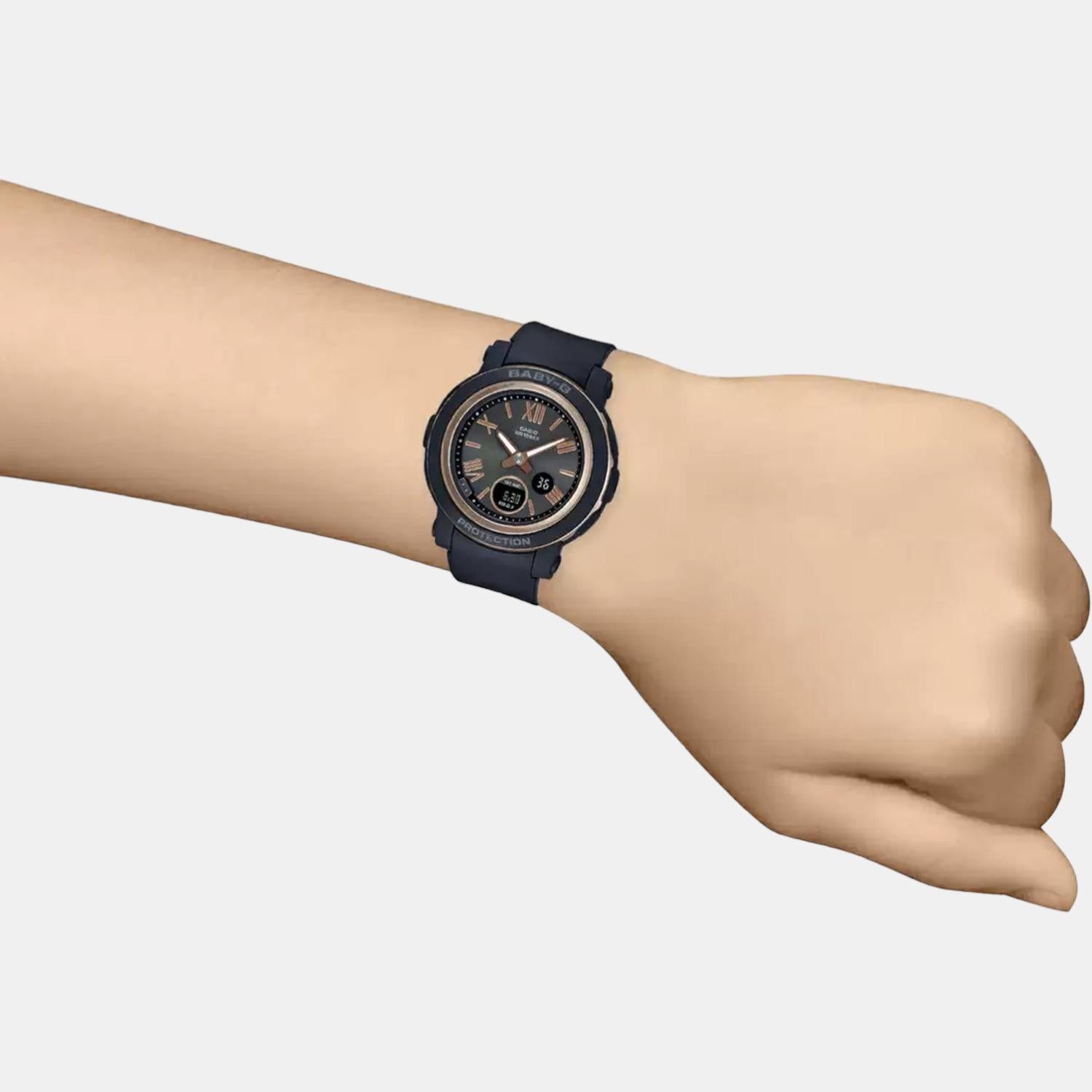 Casio Baby-G Women Quartz Black Dial Analog-Digital Resin Watch B218 - view 5