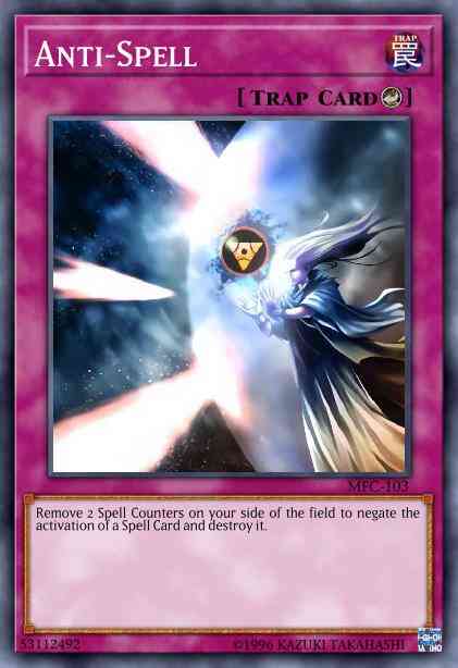Yu-Gi-Oh! Anti-Spell - MFC-103 - Common - Unlimited