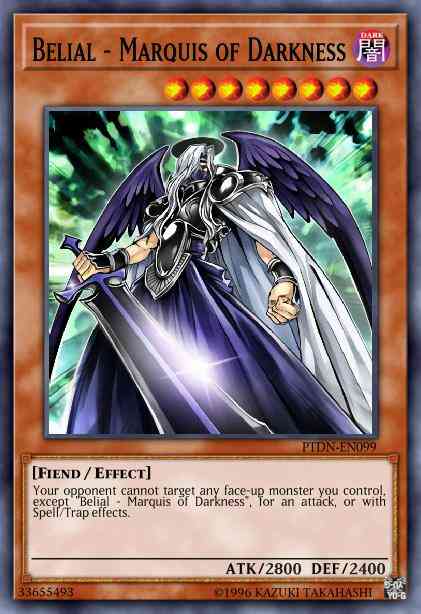 Yu-Gi-Oh! Belial - Marquis of Darkness - BP02-EN061 - Rare - 1st Edition