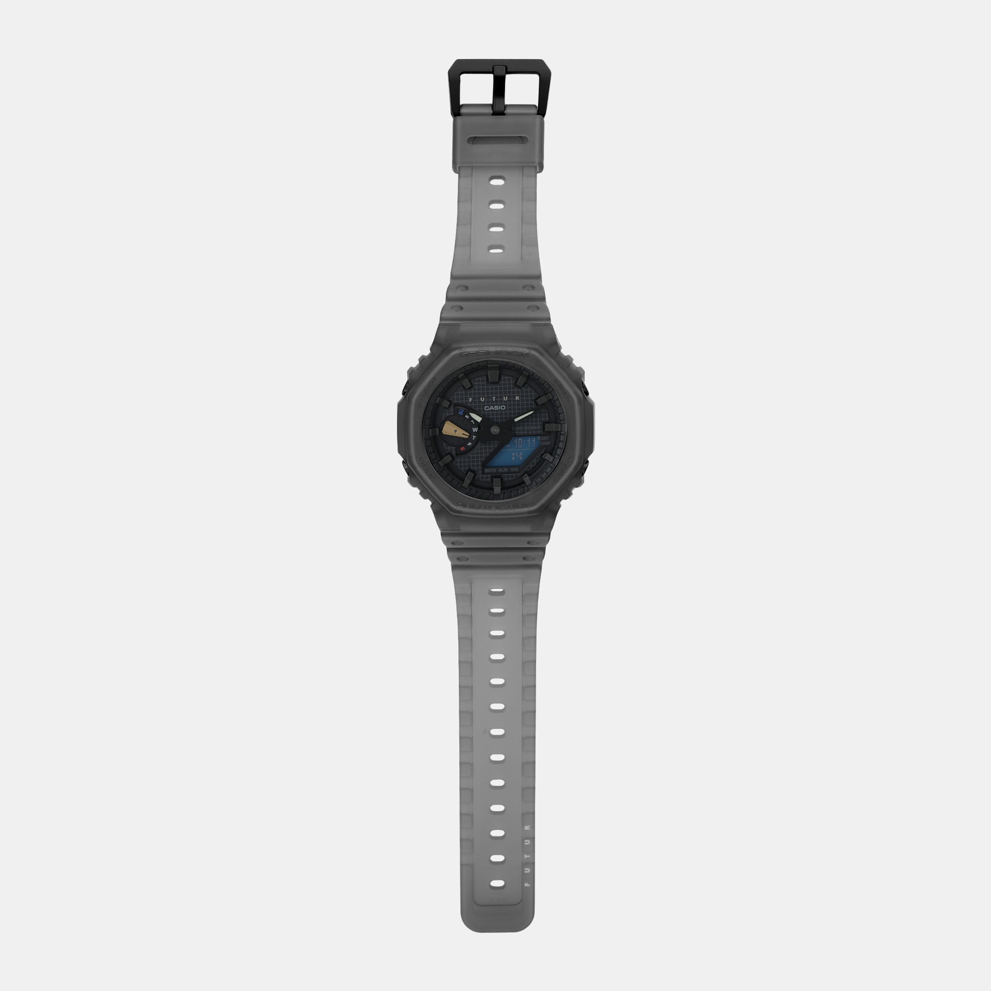 Casio G-Shock Men Quartz Black Dial Analog-Digital Resin Watch G1385 - view 8