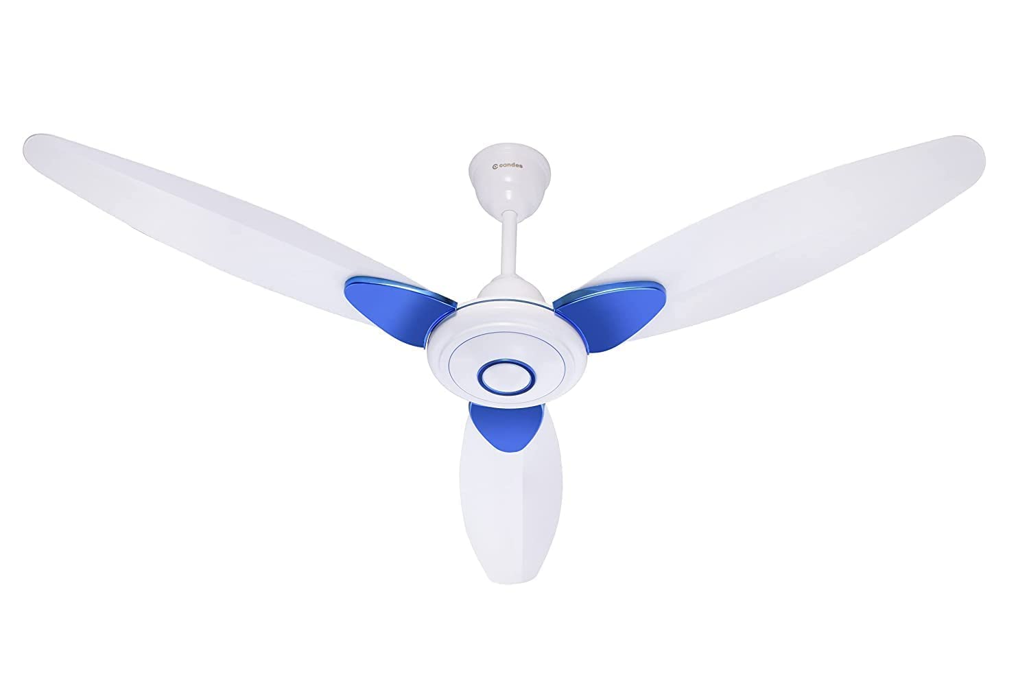 Yrs warranty smart – Candes IOT Florence 1200mm/48Inch High Speed Decorative 5 Star Rated Ceiling Fan 405 RPM With 2 Yrs Warranty (Smart IOT With Remote) (White Blue)