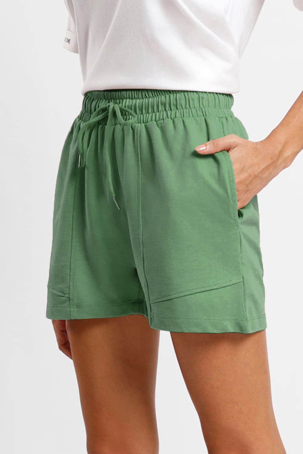 Nobero Pin-tuck Women Shorts – Jade