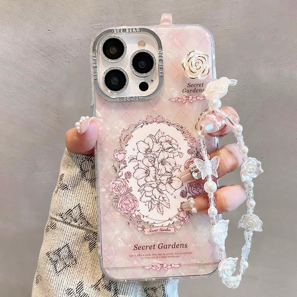 Peeperly Elegant Secret Garden Theme Case – No Color