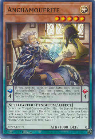 Yu-Gi-Oh! Anchamoufrite - MP22-EN071 - Common - 1st Edition