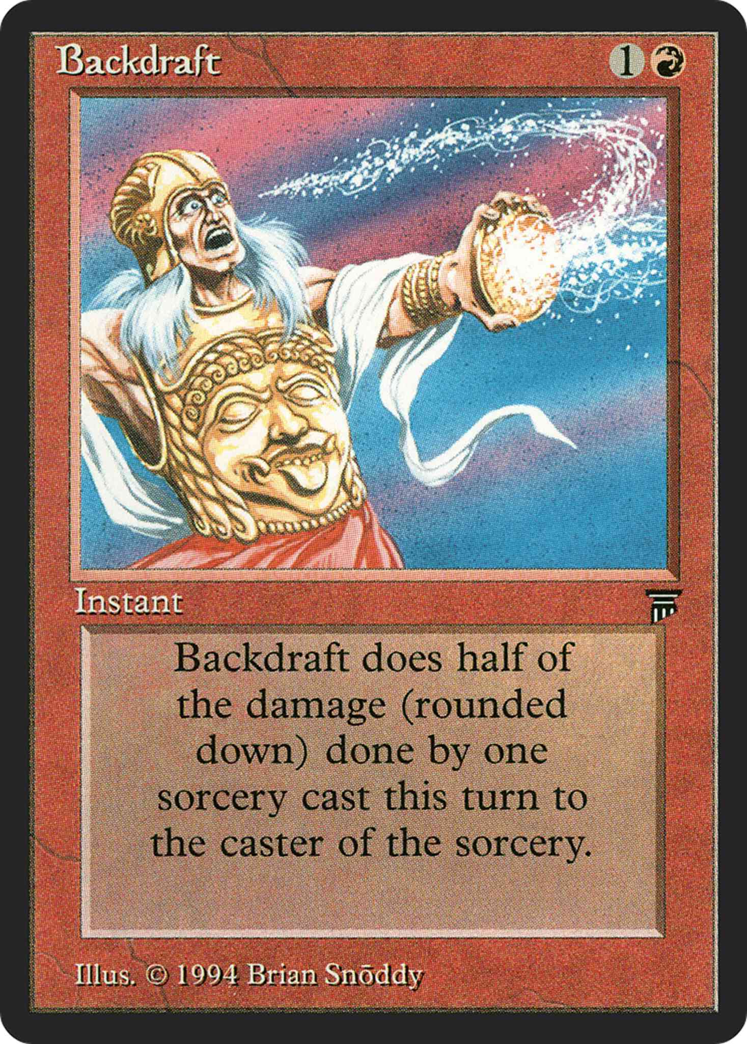 Backdraft 132 legends – Magic Backdraft [132] [Legends] [Non-Foil]