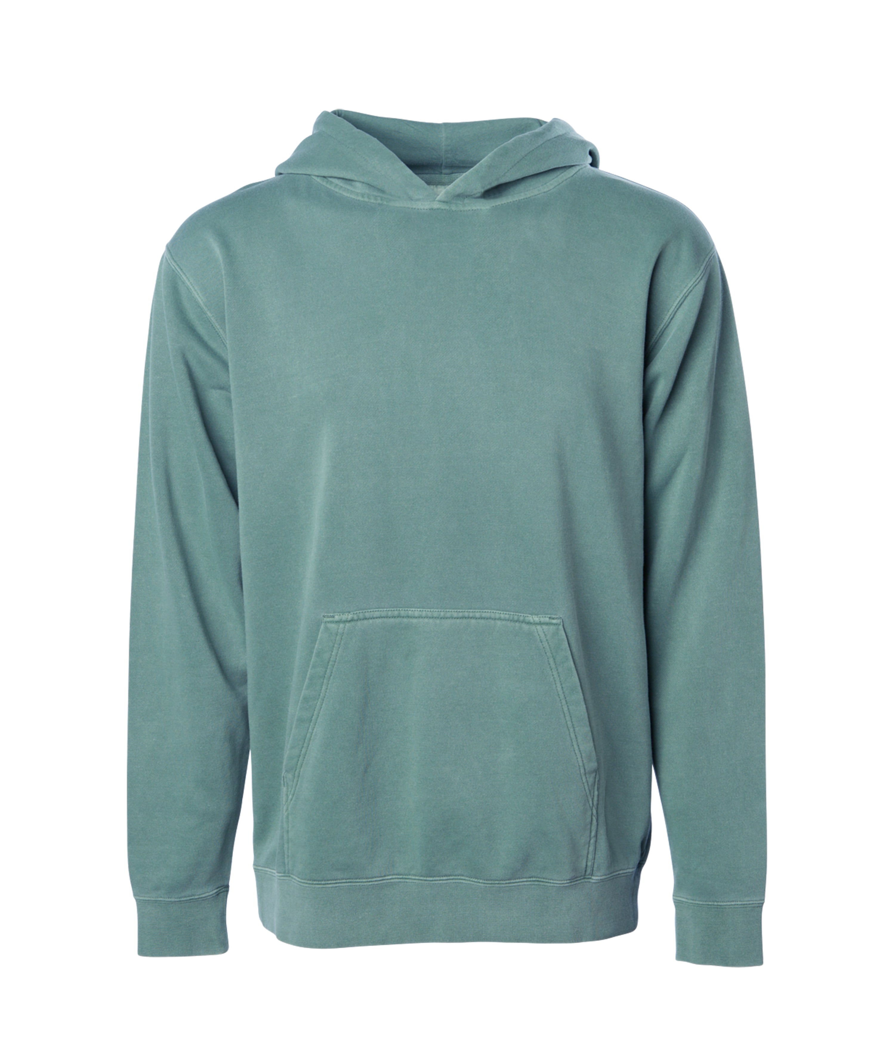 Independent Trading Company Youth Midweight Pigment Dye Hooded Pullover