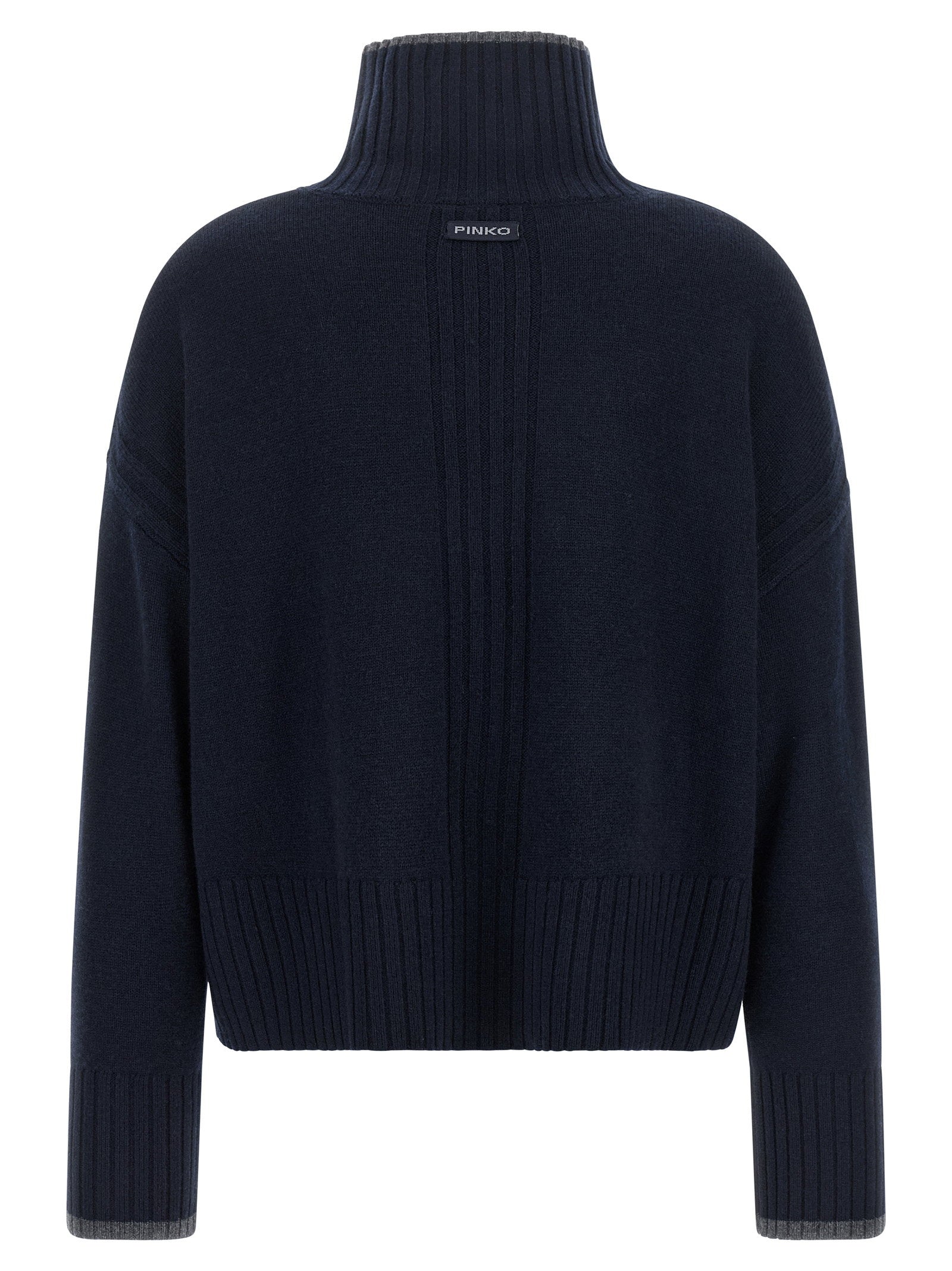 Pinko Turtle-neck Sweater – 90% wool, 10% cashmere - view 2