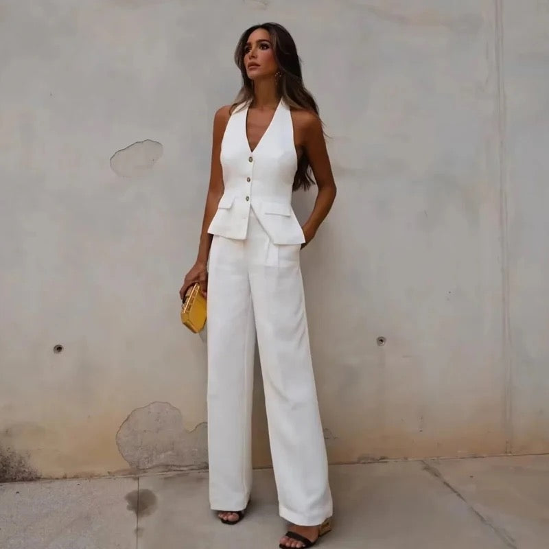 Alamode By Akanksha Miko Statement Vest Suit with Pants - view 2