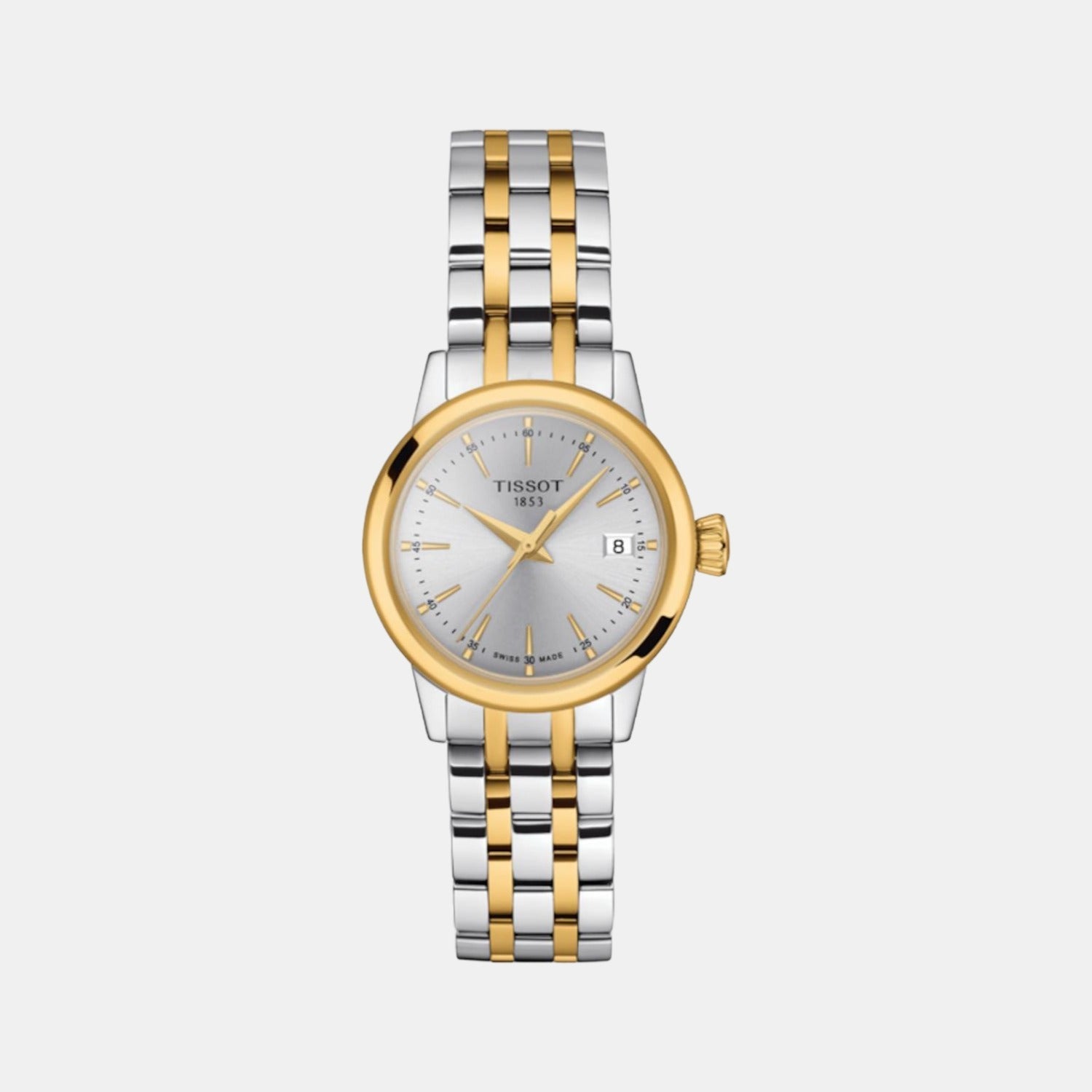 Tissot Classic Dream Women Quartz Silver Dial Analog Stainless Steel Watch T1292102203100