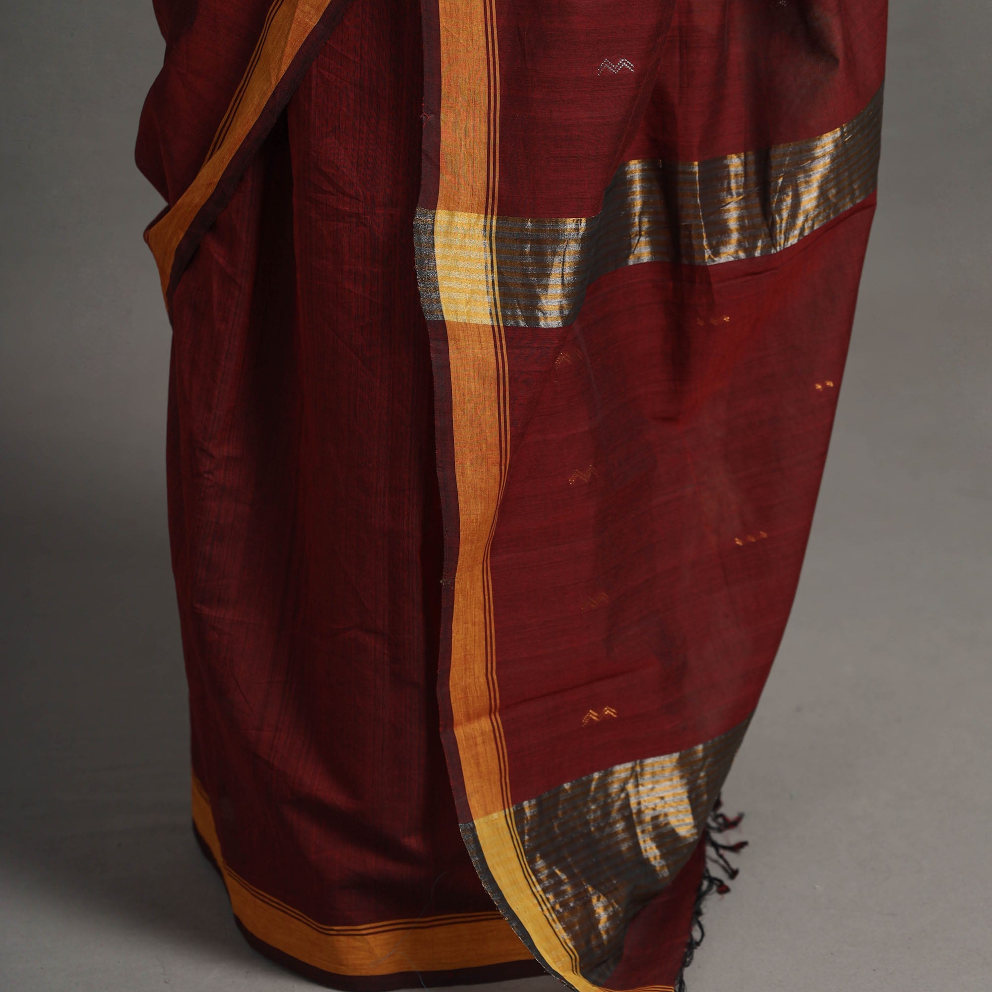 CHITRIKA Mogra Jamdani Cotton Handloom Saree 122 - view 6