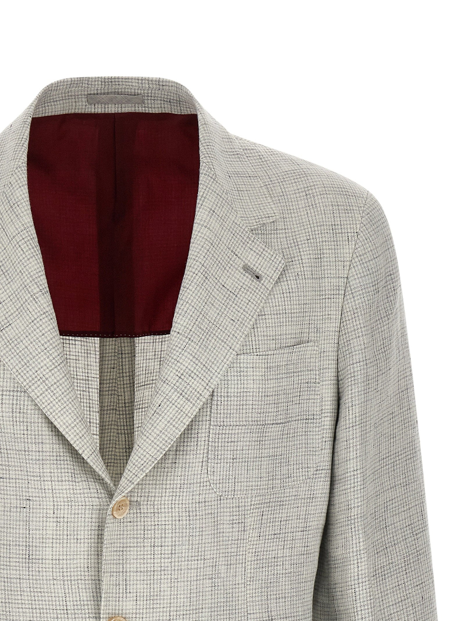 Brunello Cucinelli Linen Operated Blazer – 100% linen - view 3