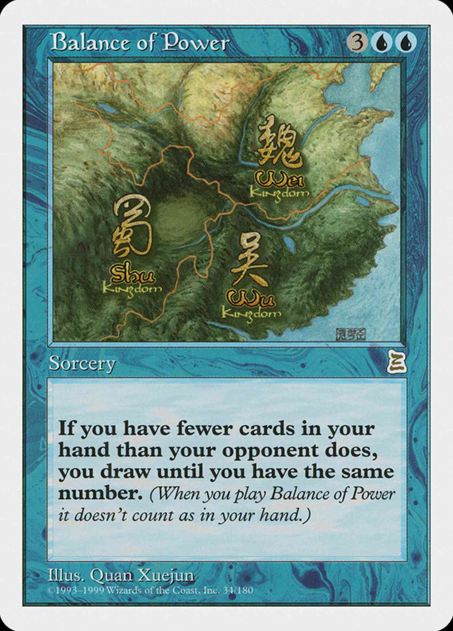 Magic Balance of Power - Chinese [34] [Chinese Portal Three Kingdoms] [Non-Foil]