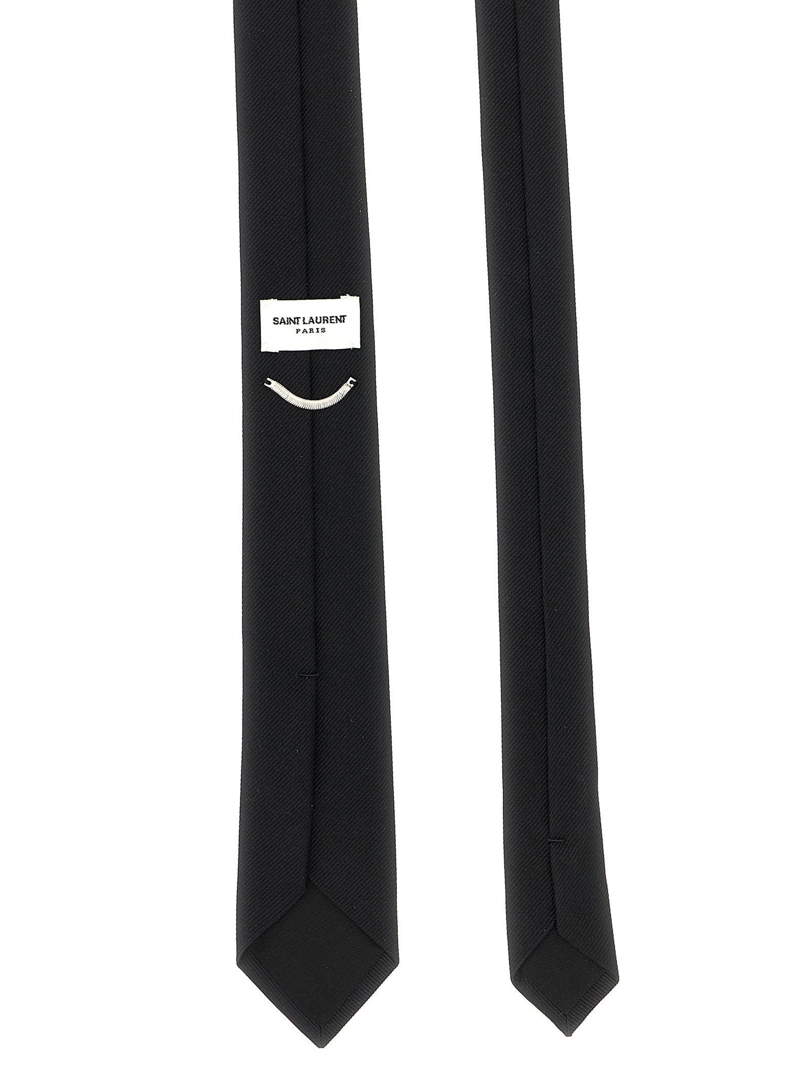 Saint Laurent Reps Bio 5’ Tie – 100% silk - view 2