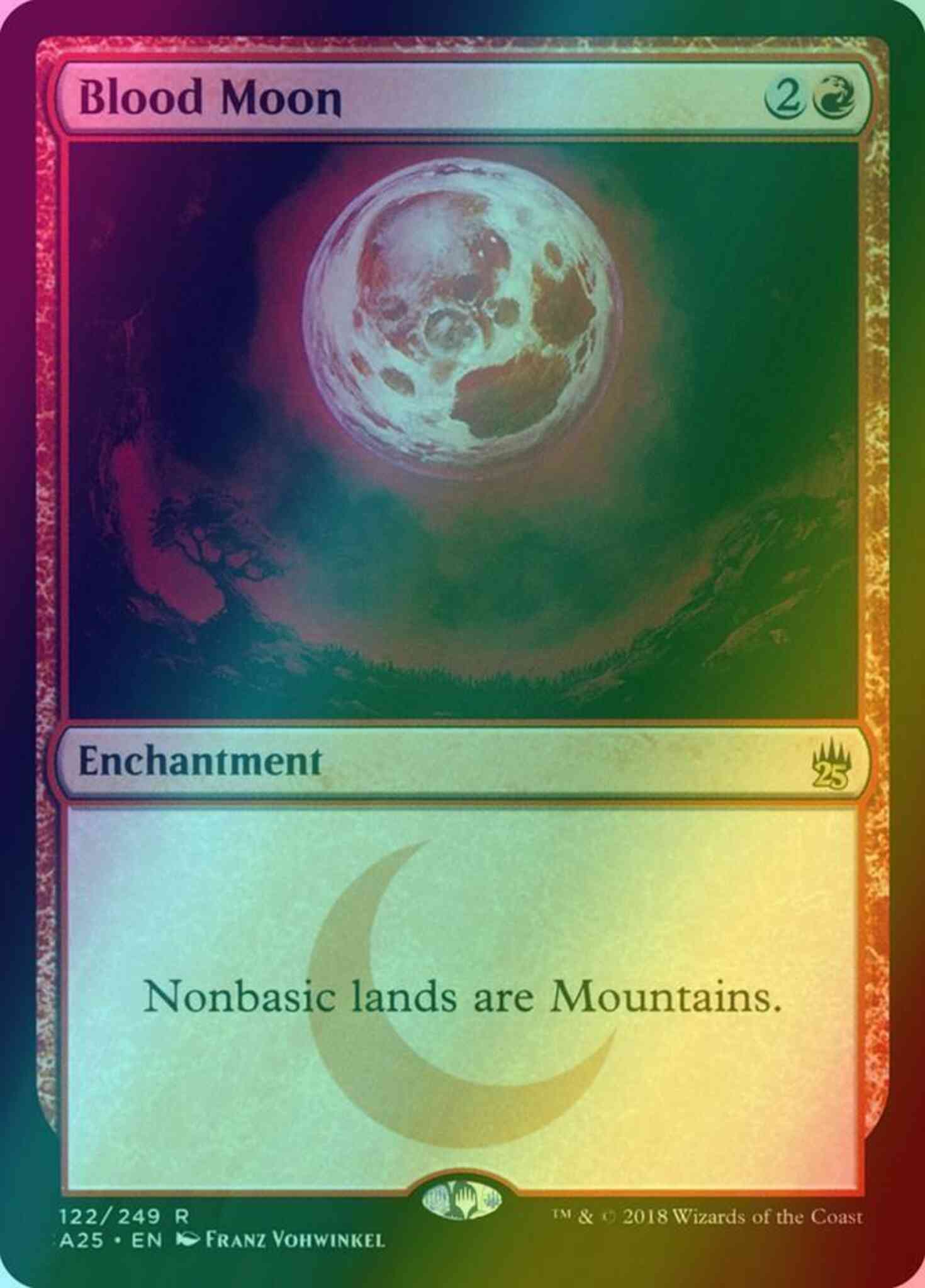 Blood moon 122 – Magic Blood Moon [122] [Masters 25] [Foil]