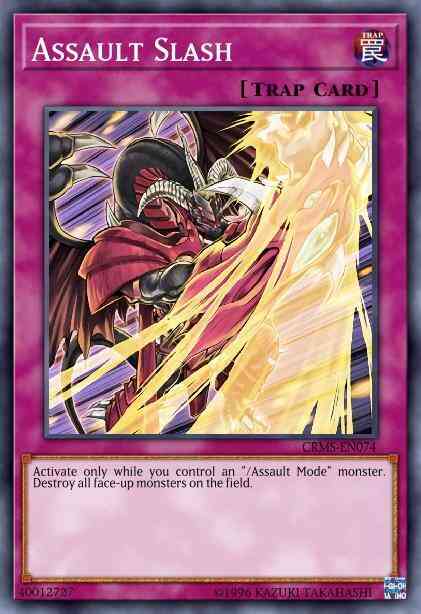 Yu-Gi-Oh! Assault Slash - CRMS-EN074 - Common - Unlimited