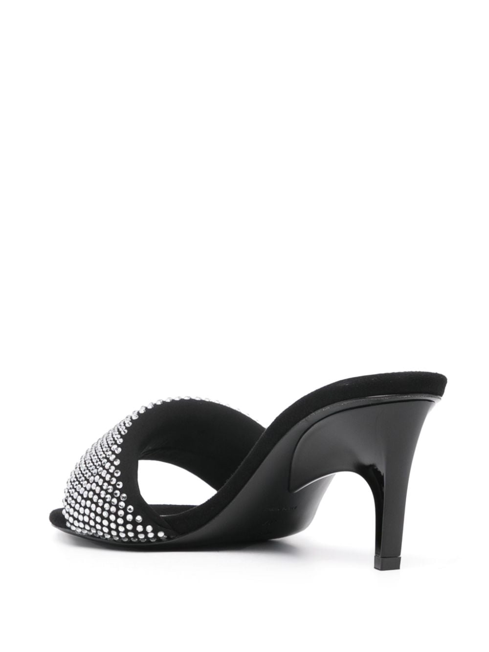 The Attico Rem Mules with rhinestones 60mm - view 4