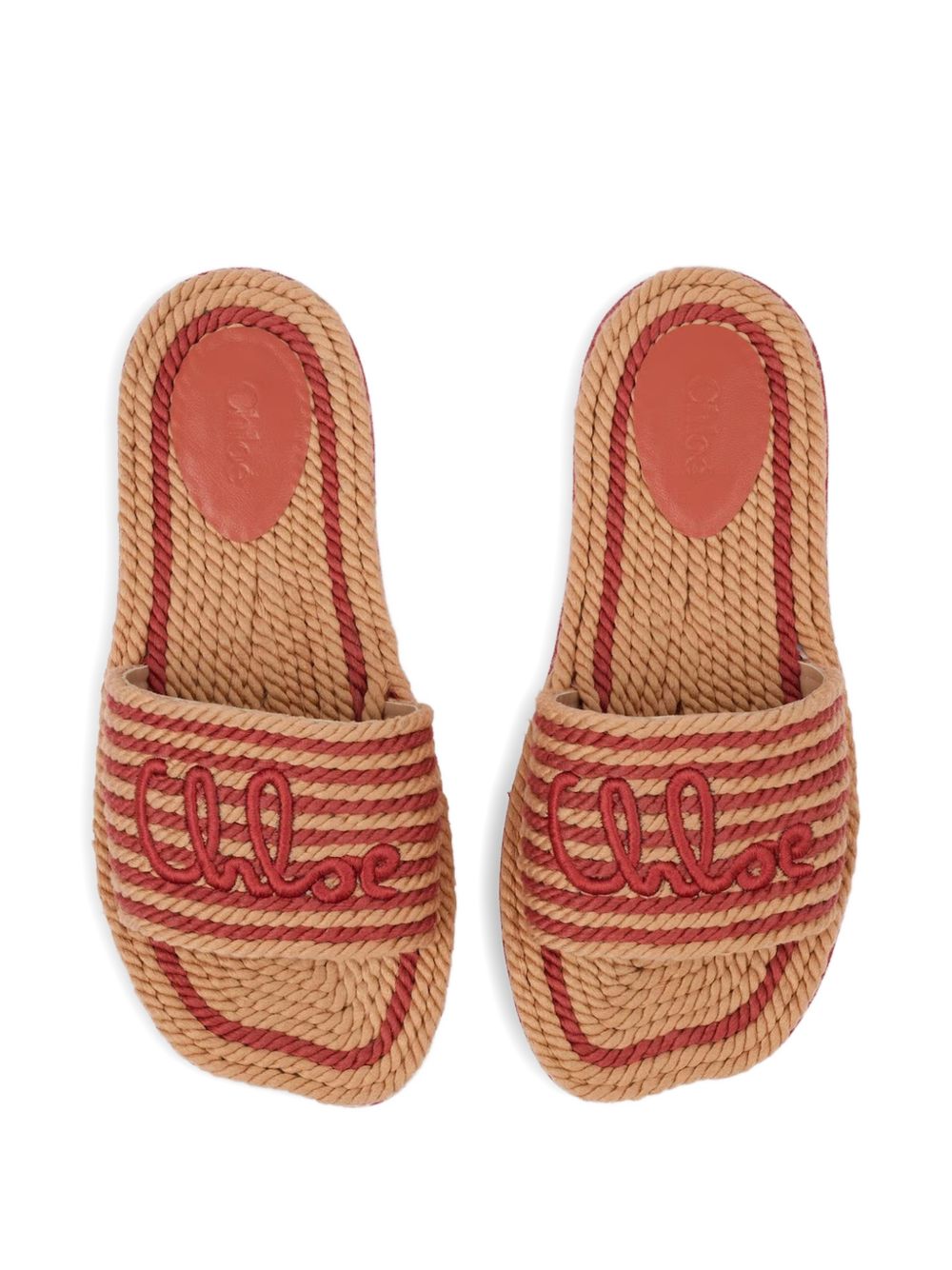 Chloé Chloè Sandals PINK – Outer: Cotton 100% - view 2