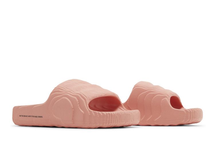 Yeezy adidas Adilette 22 Slides Wonder Clay (Women's) - view 8