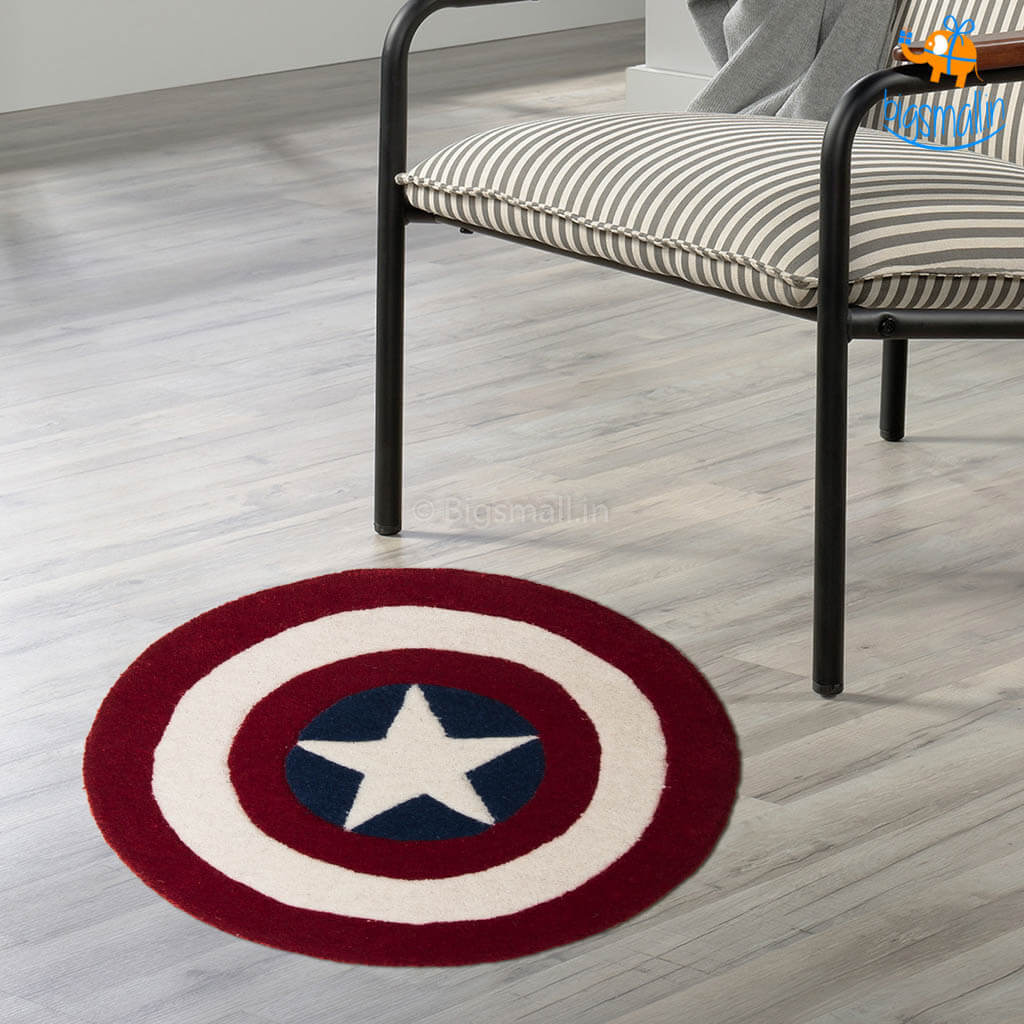 Rug Imitiyaz Captain America Shield Rug