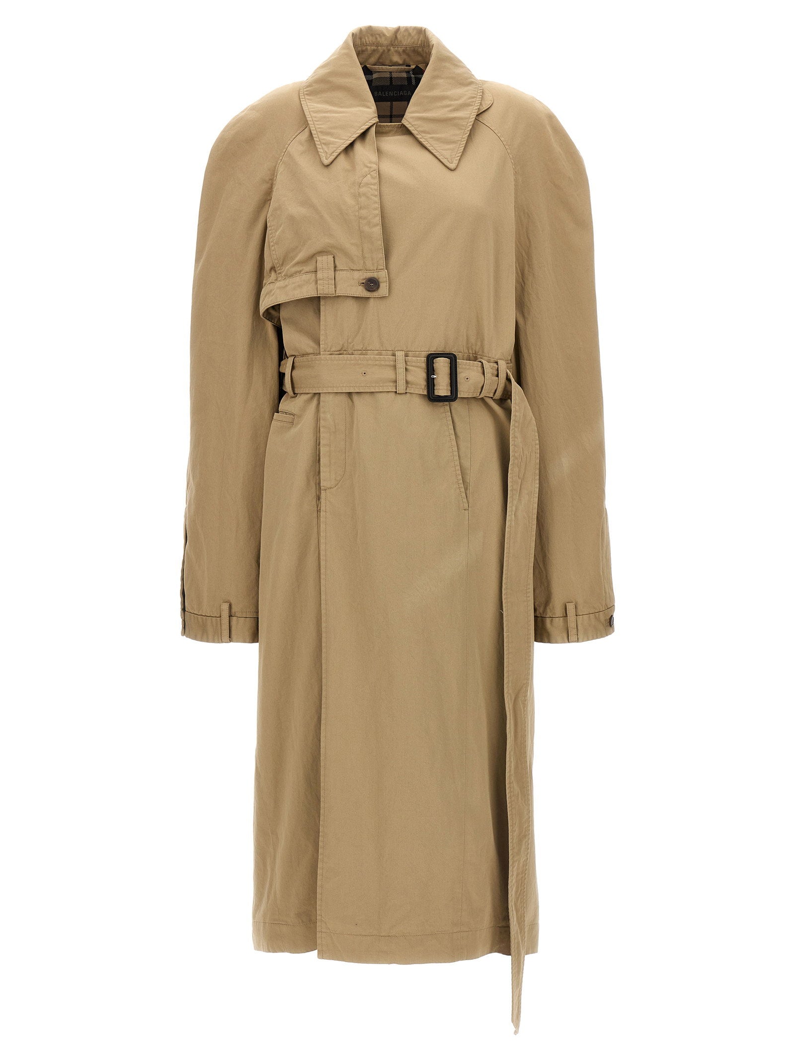 Balenciaga Deconstructed Trench Coat – 100% cotton - view 2