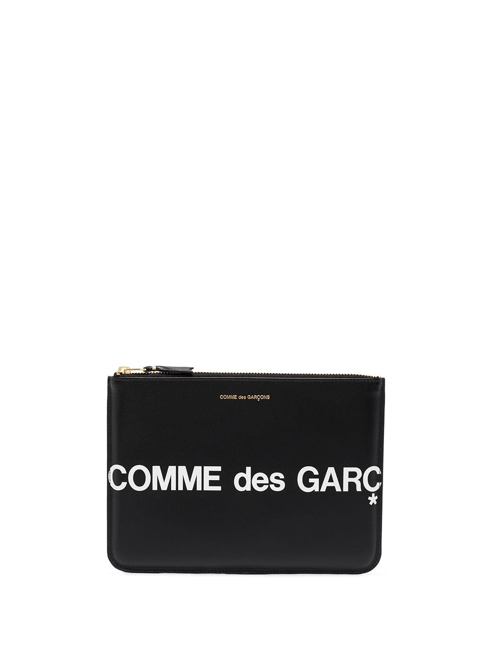 Comme Des Garcons Wallet Huge Logo Pouch – 100% COWHIDE LEATHER