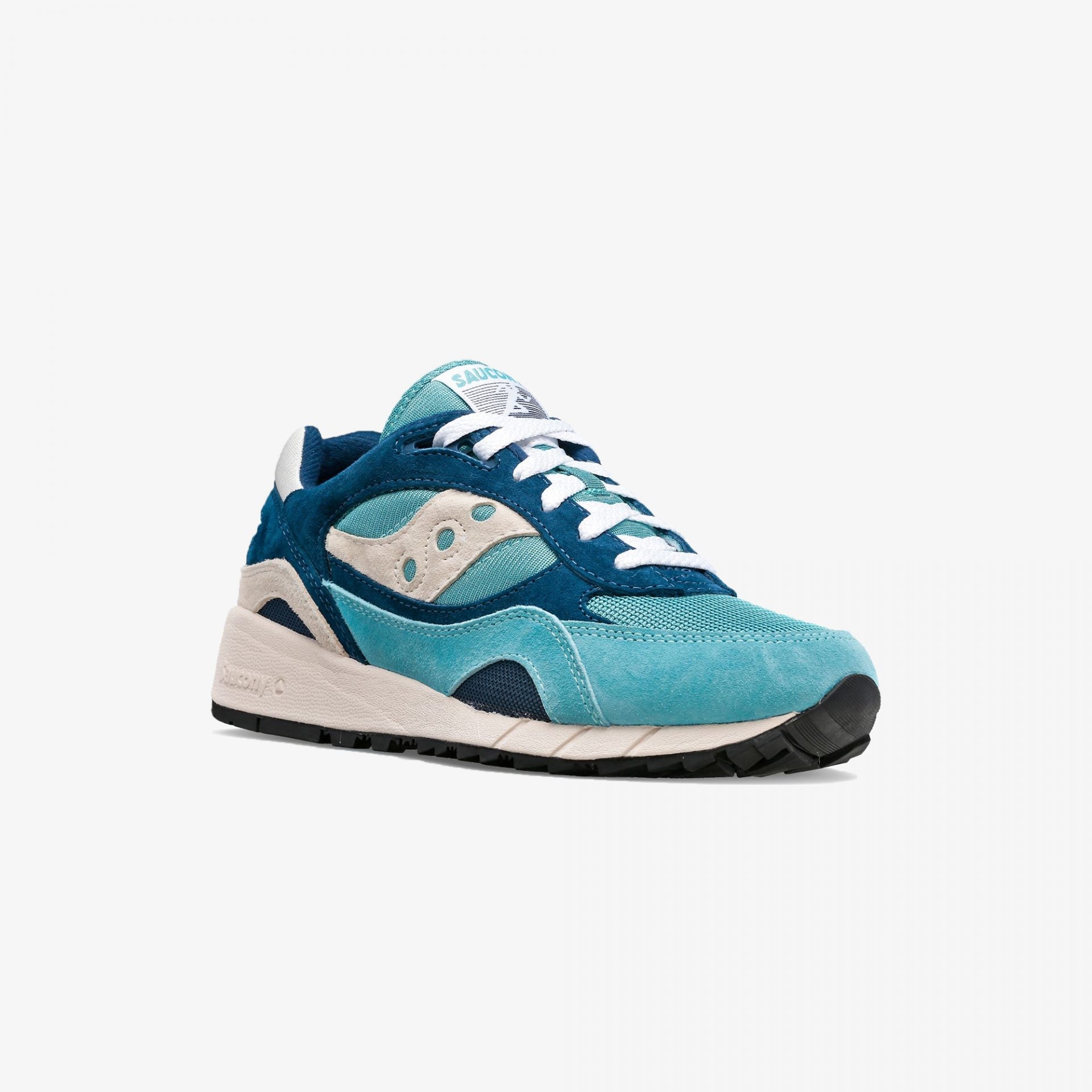 Saucony Originals | SHADOW 6000 { BLUE/WHITE - view 2