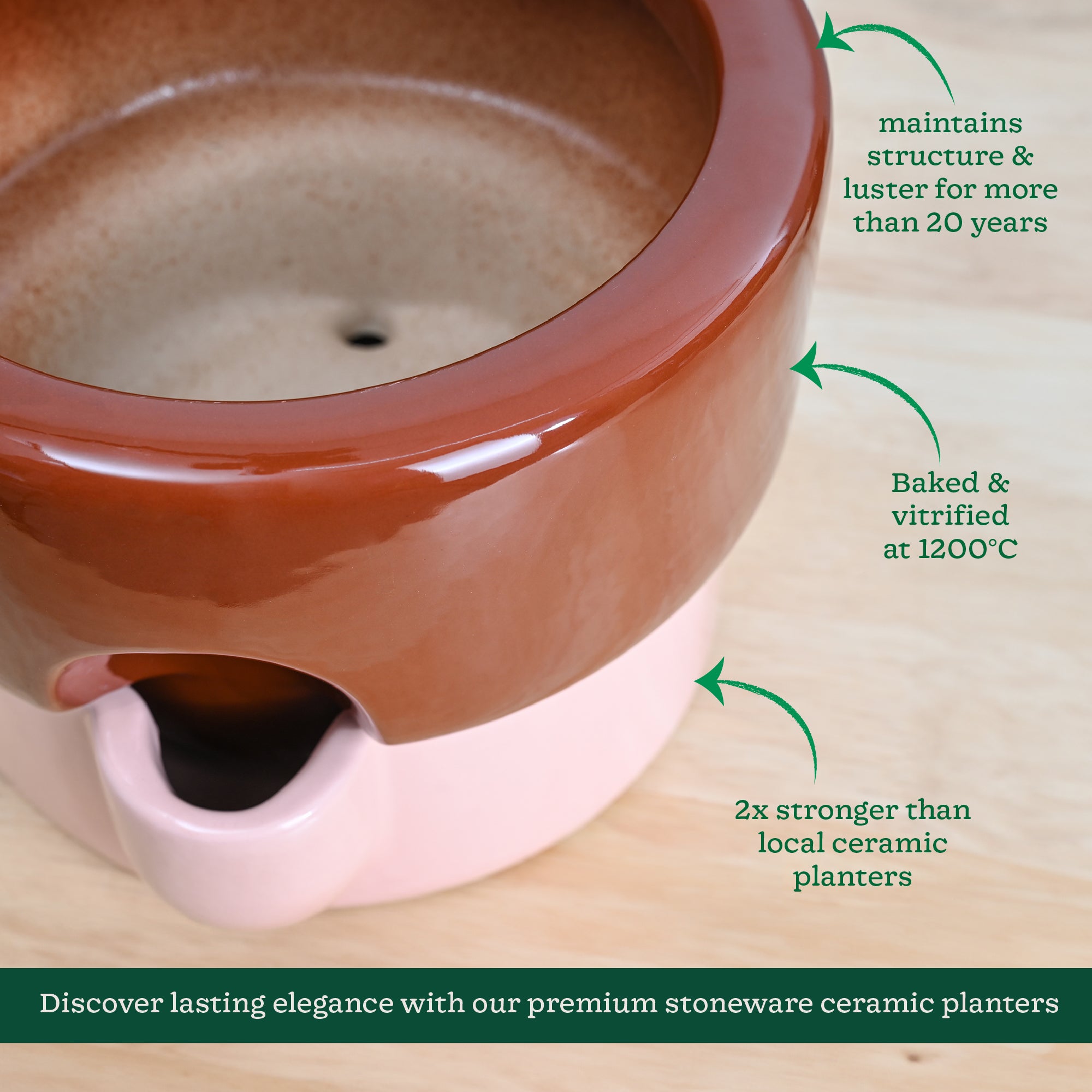 Ugaoo Flower Sunflower Ceramic Planter - view 5