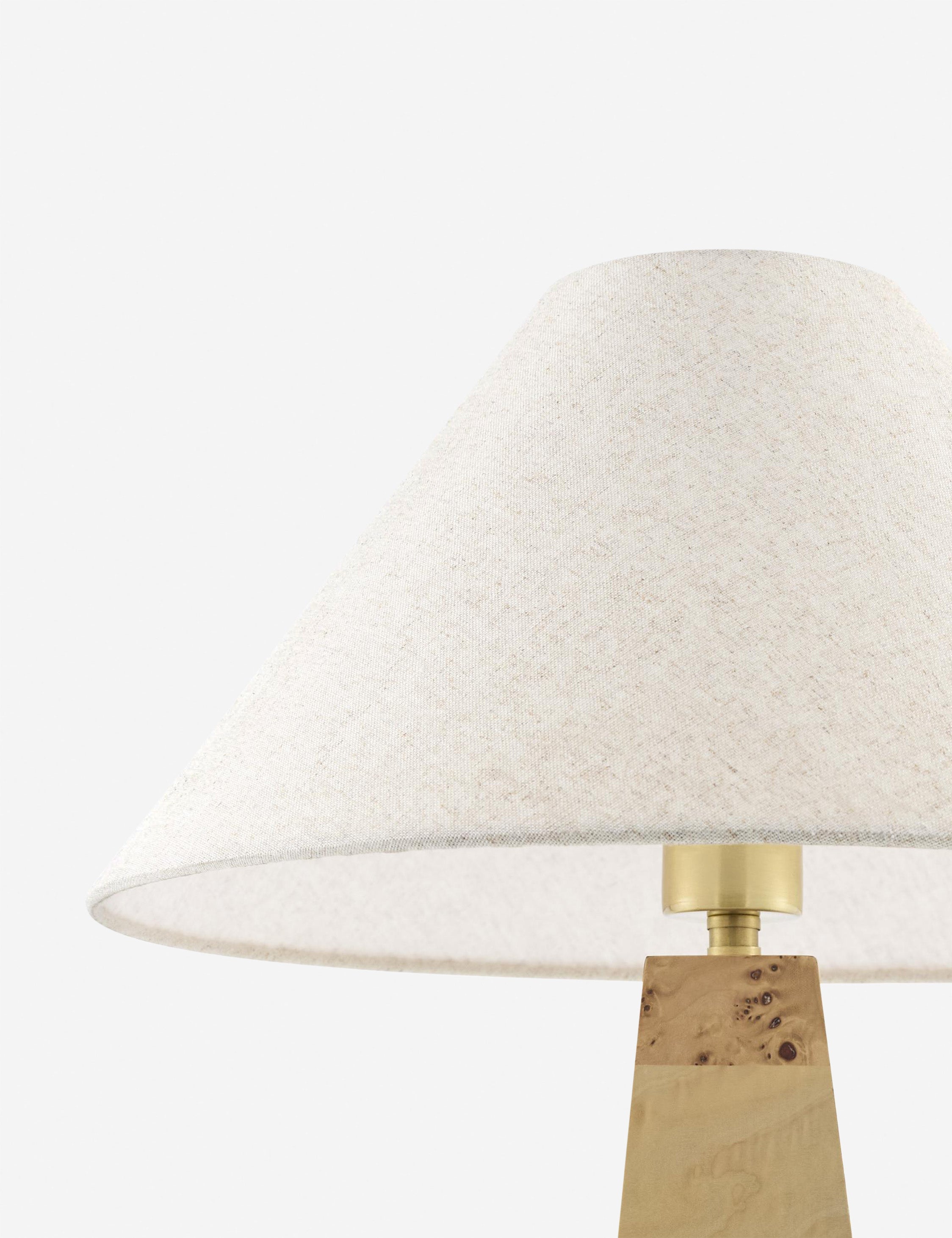 Lulu and Georgia Joshua Table Lamp – Natural - view 4