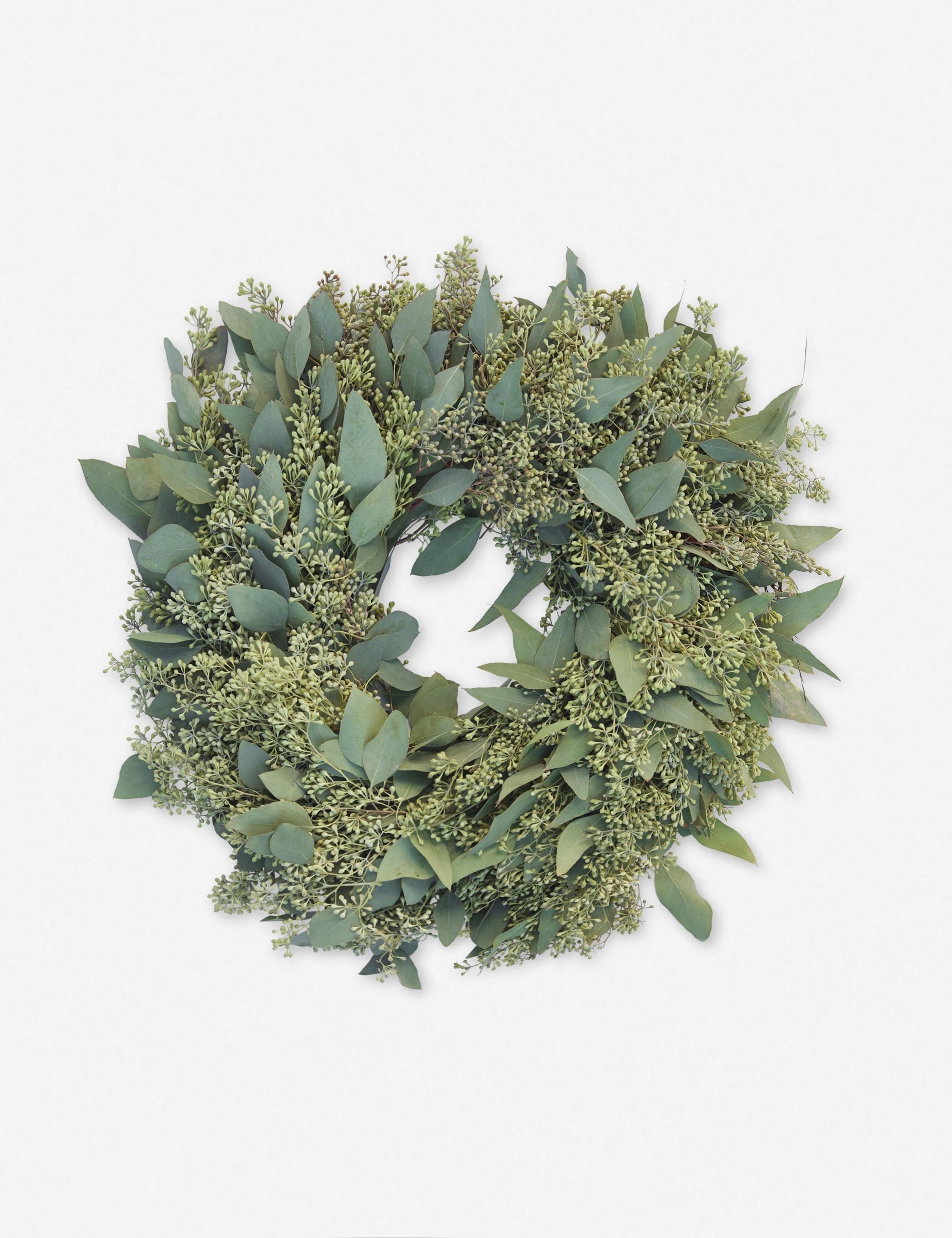 Lulu and Georgia Fresh Handmade Seeded Eucalyptus Wreath