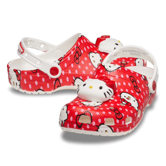 HYPE ELIXIR Crocs Classic Clog Hello Kitty Red Polka Dots - view 2