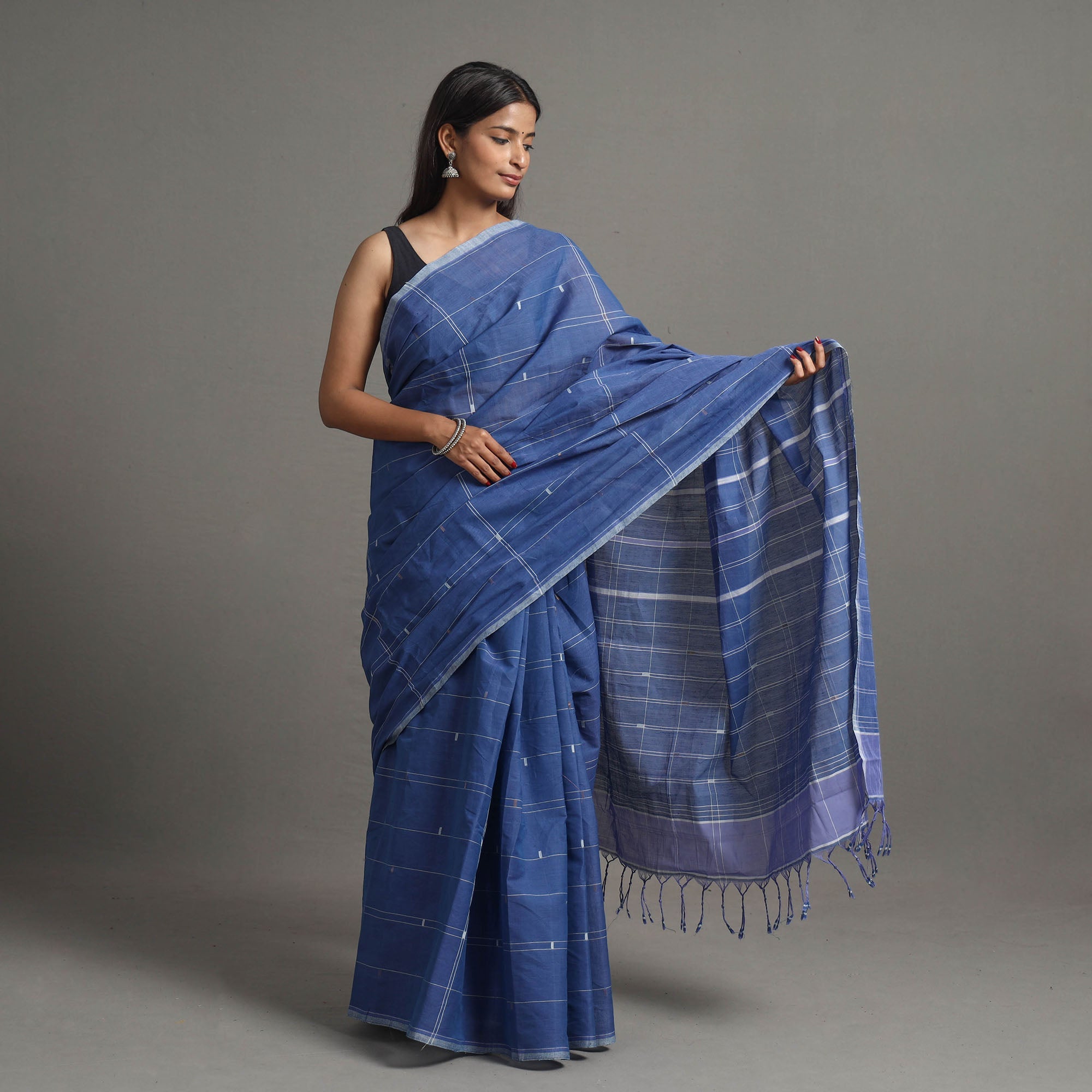 CHITRIKA Jamdani Cotton Handloom Saree 52 – Women's - view 2
