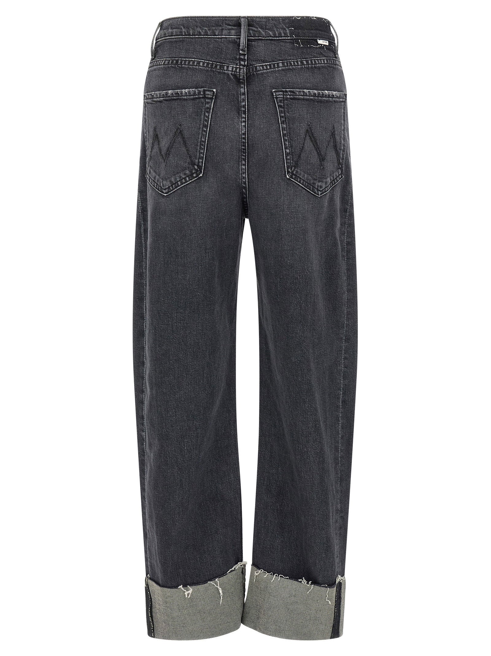 Mother The Half Pipe Cuff Jeans – 98% cotton, 2% elastane - view 2