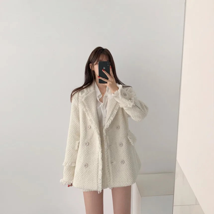 Alamode By Akanksha Jamie Tweed 2 Pc Set - Blazer and Skirt - view 6